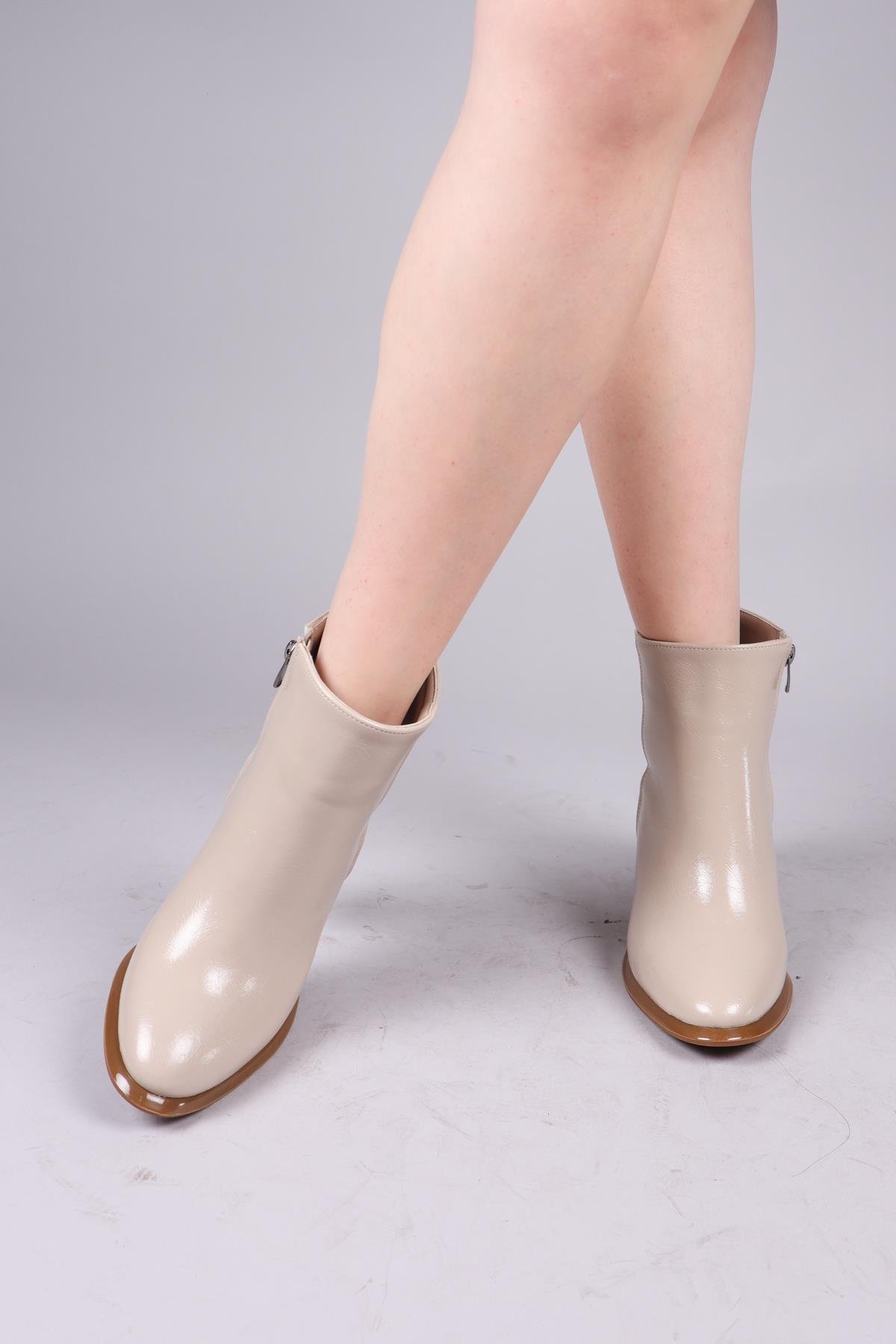 JON Düz Topuklu Bot BEJBOT