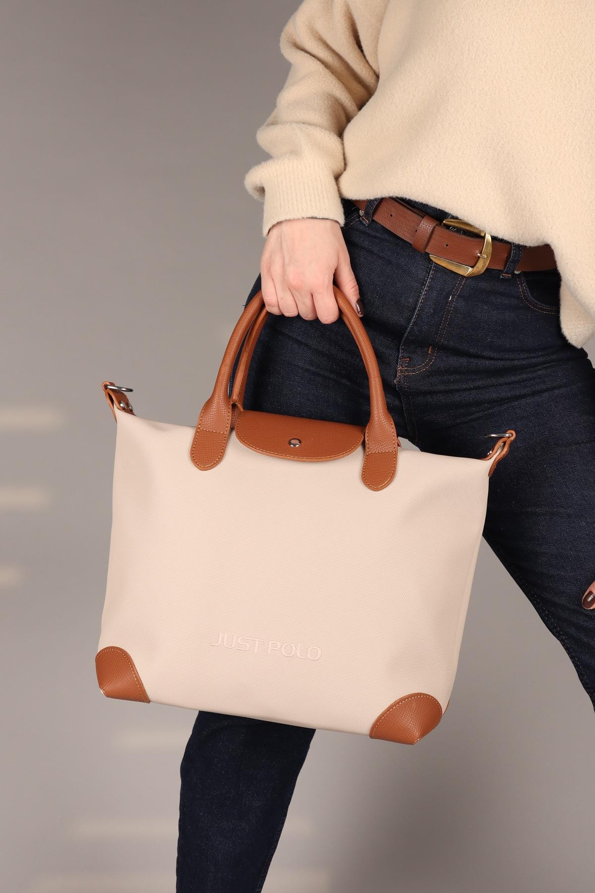 JP Çıtçıtlı El Çantası TENÇANTA