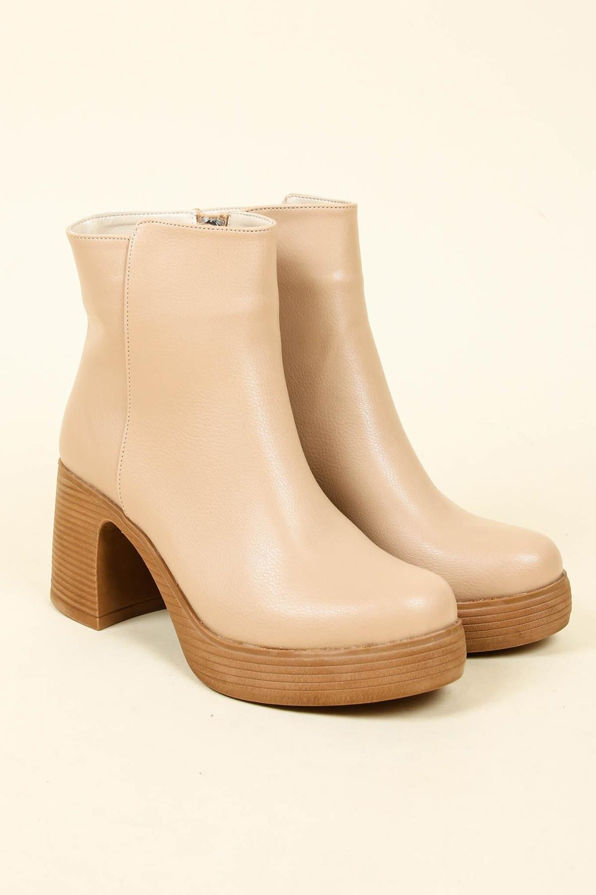 Kalın Topuklu Bot NUT