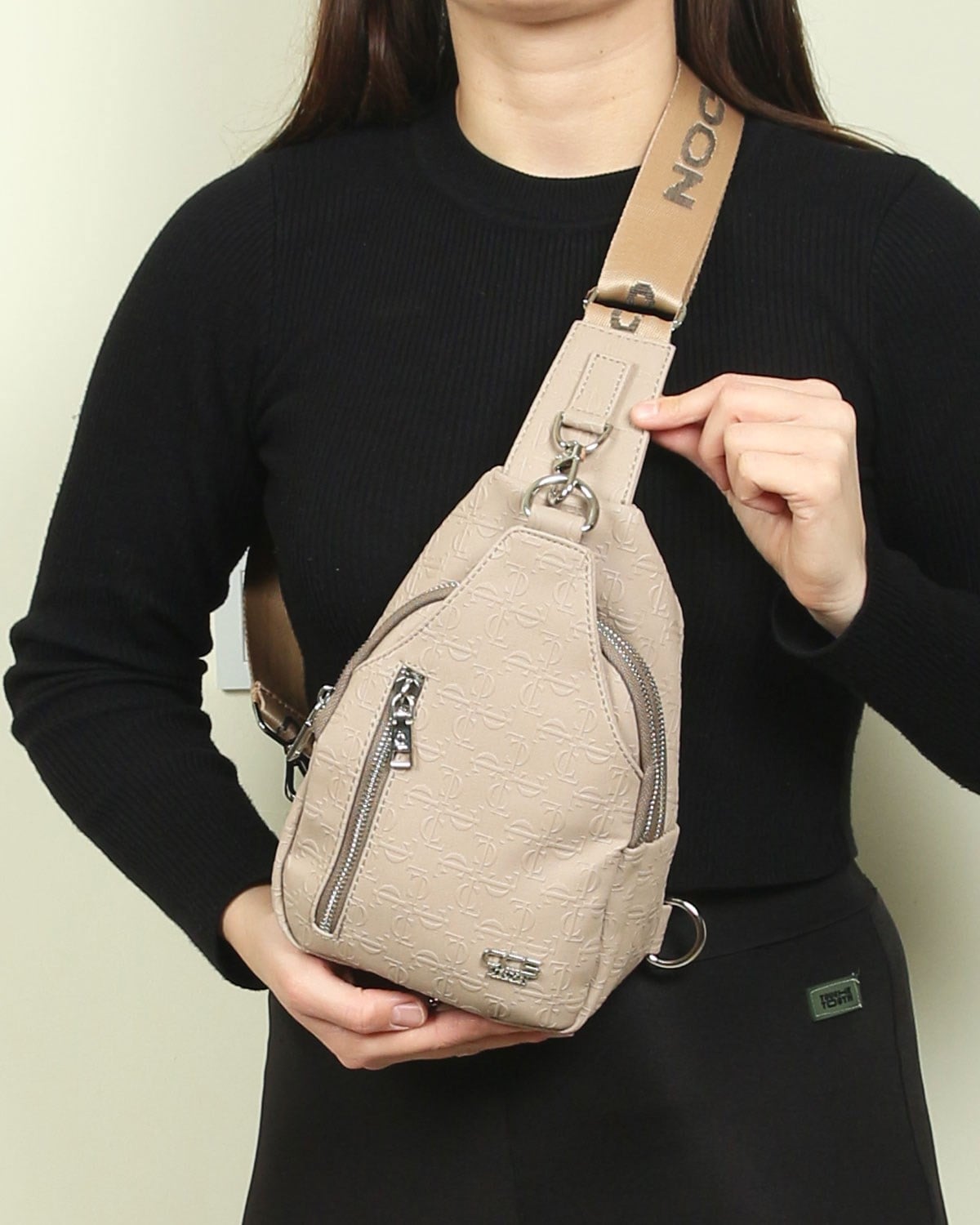 Kendinden Baskılı Body Bag Çanta VİZONÇanta