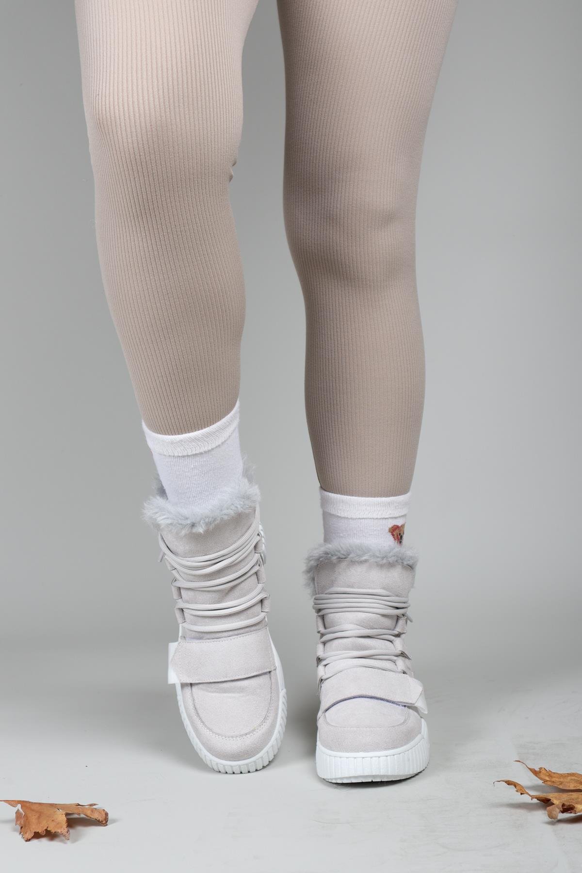 RENEE Bağcıklı Cırtlı Bot GRİBOT