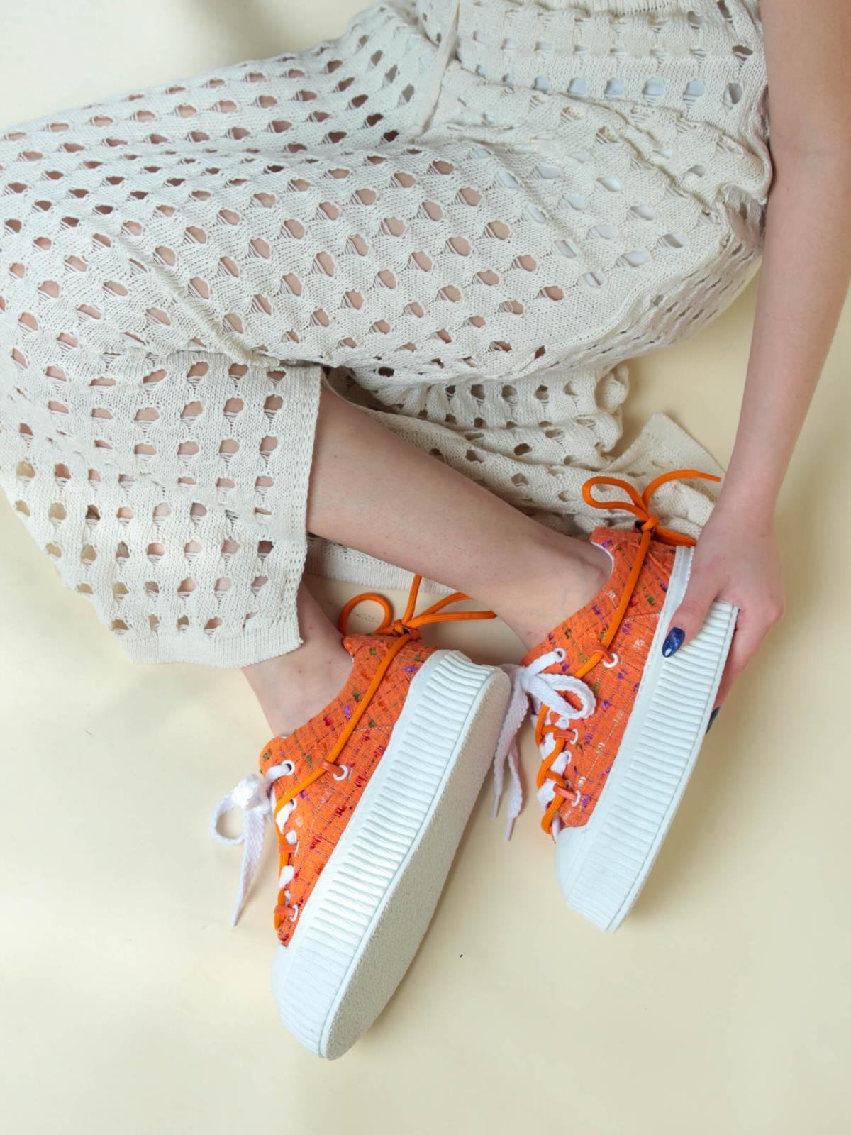 Renkli Keten Sneakers TURUNCUSPOR AYAKKABI