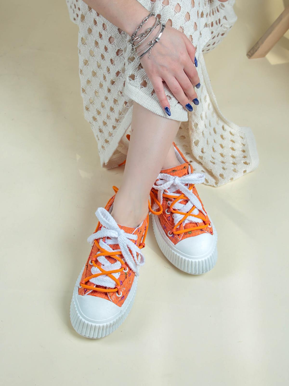 Renkli Keten Sneakers TURUNCUSPOR AYAKKABI