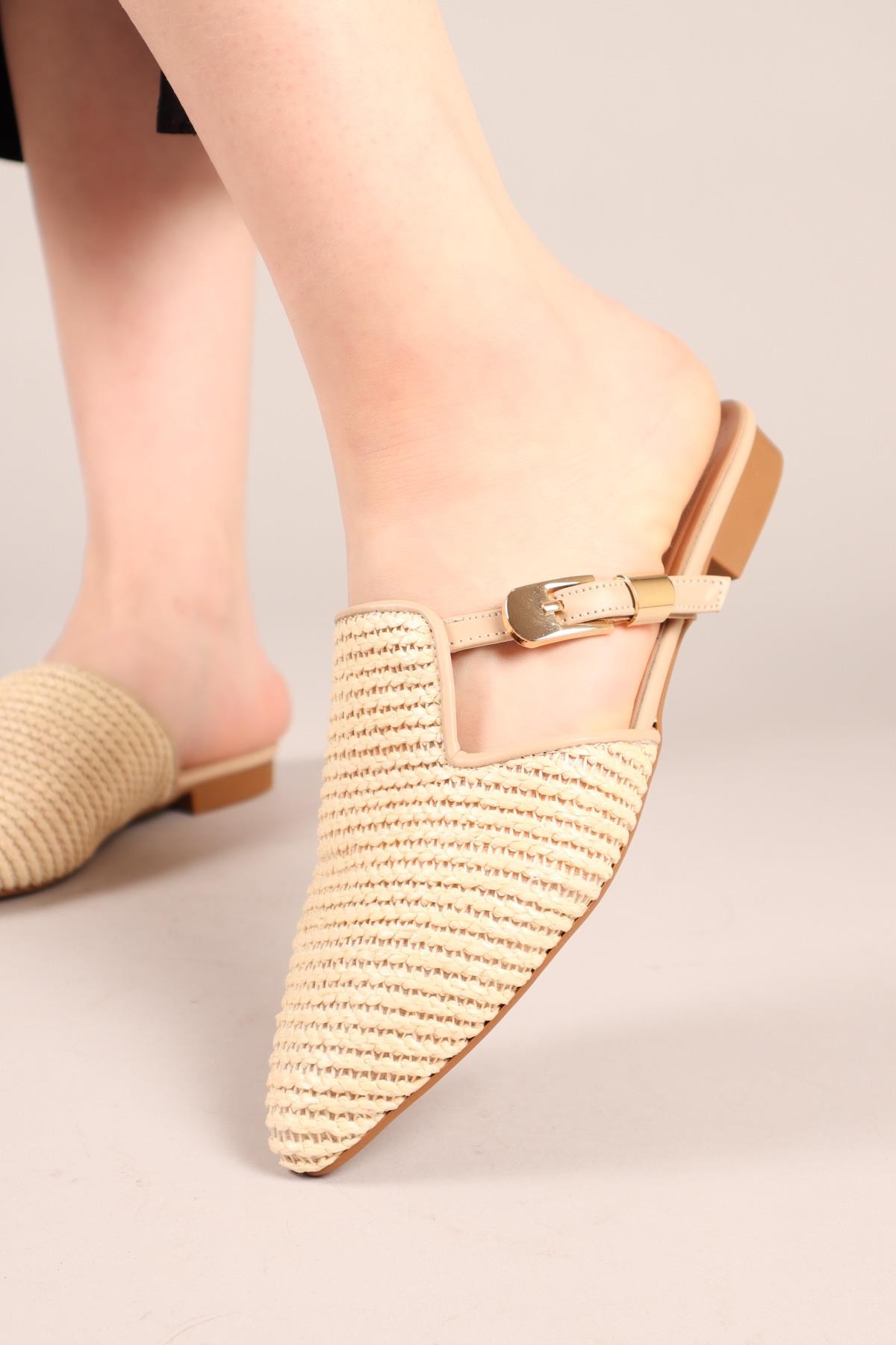 SAWYER Tokalı Hasır Terlik TENTERLİK