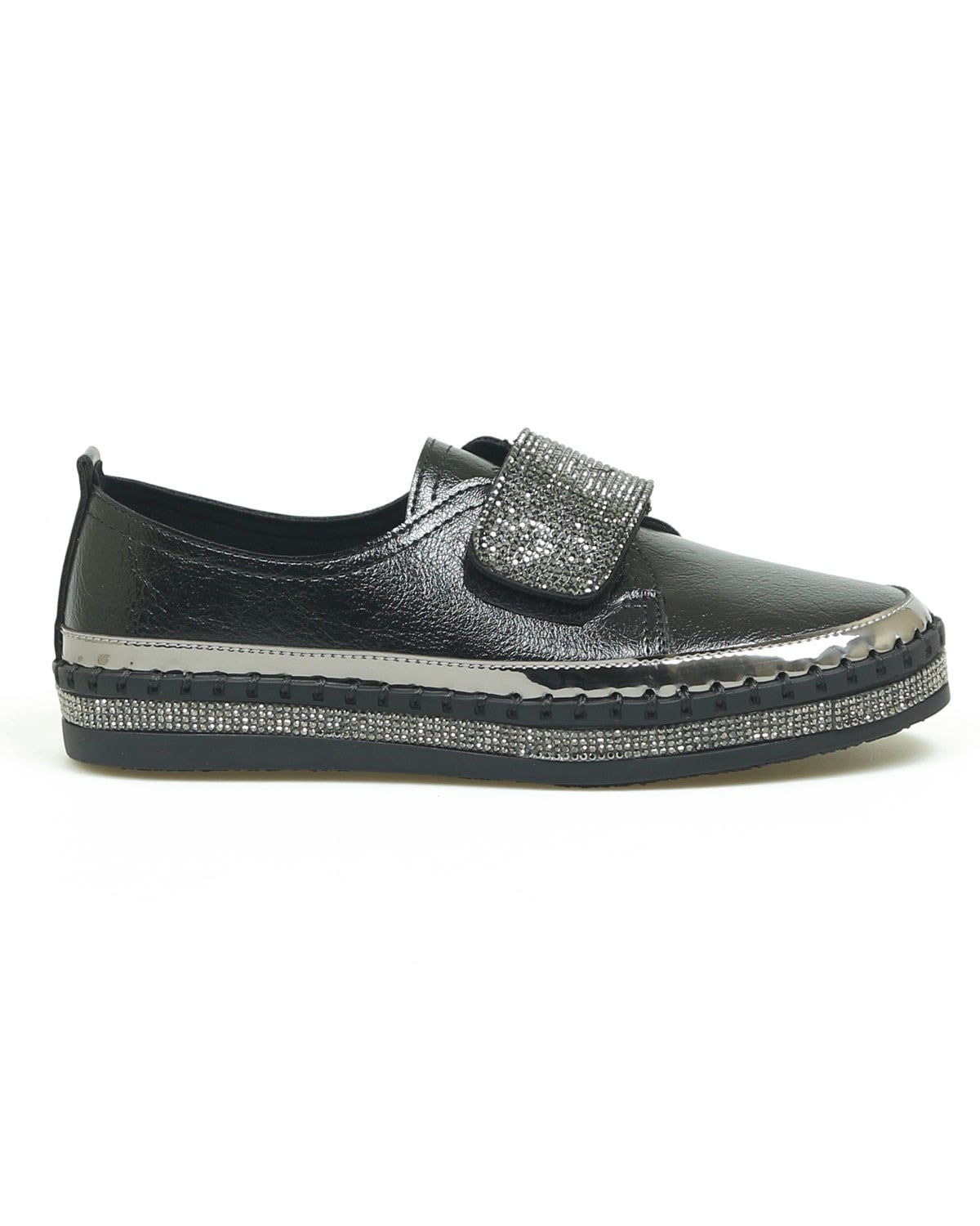 Taş Cırtlı Sneakers SİYAHSPOR AYAKKABI