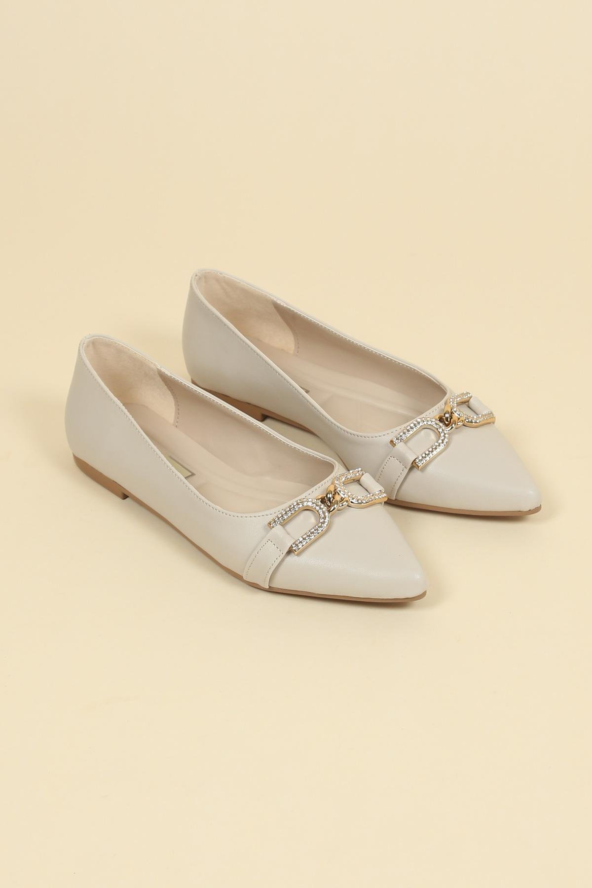 Taşlı Tokalı Babet BEJBABET