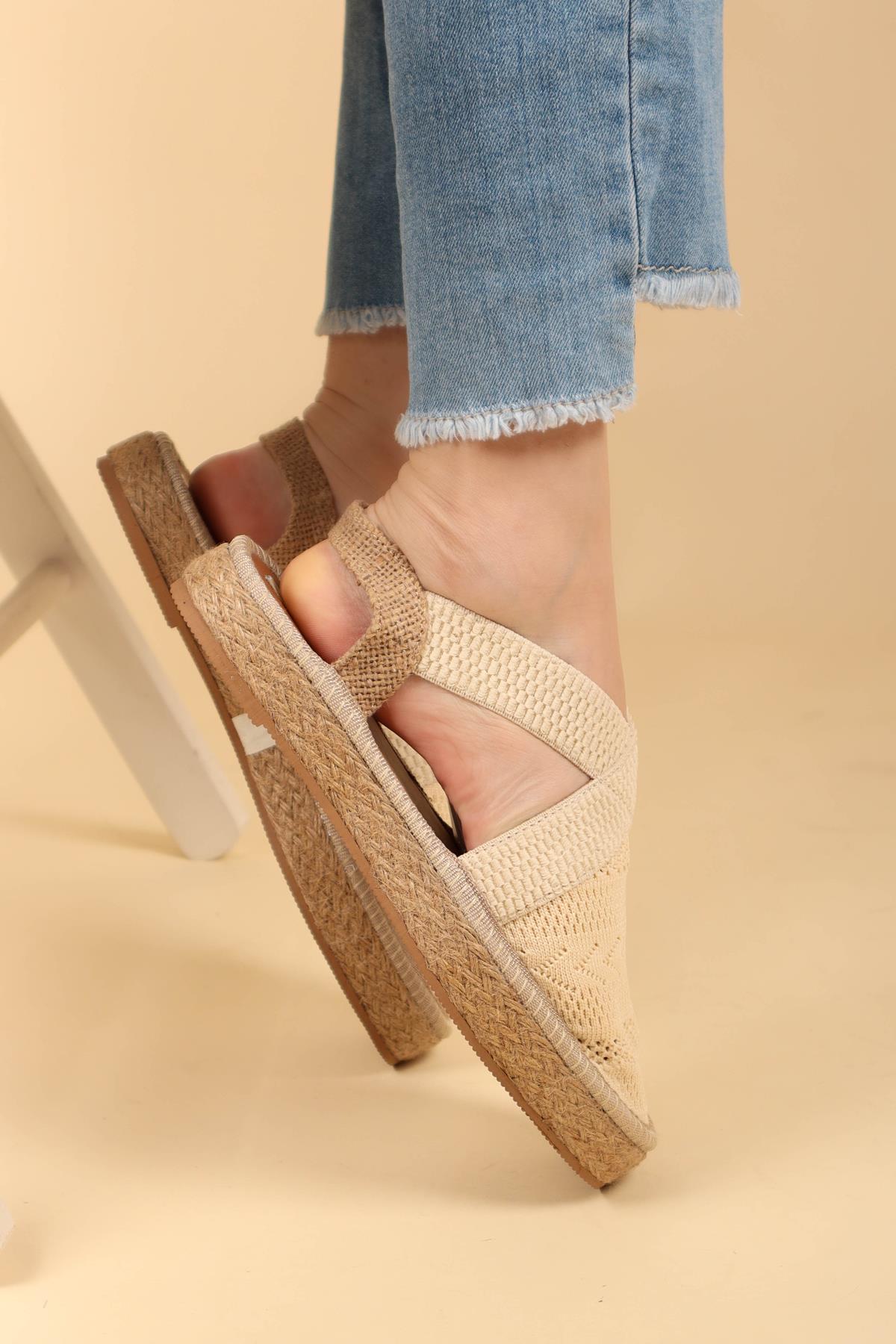 Triko Arkası Açık Babet TENBABET