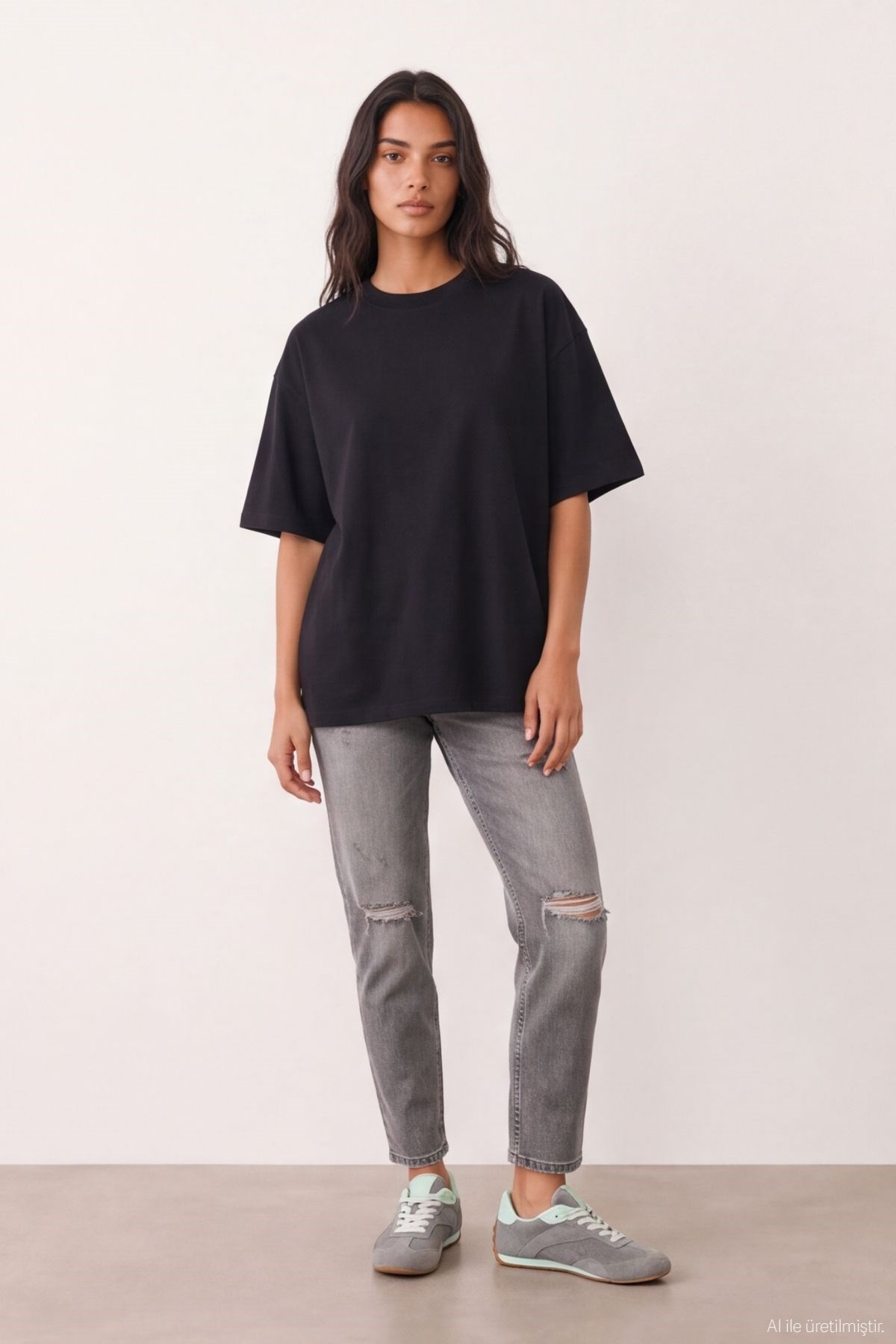 Quzu Basic T-shirt Siyah