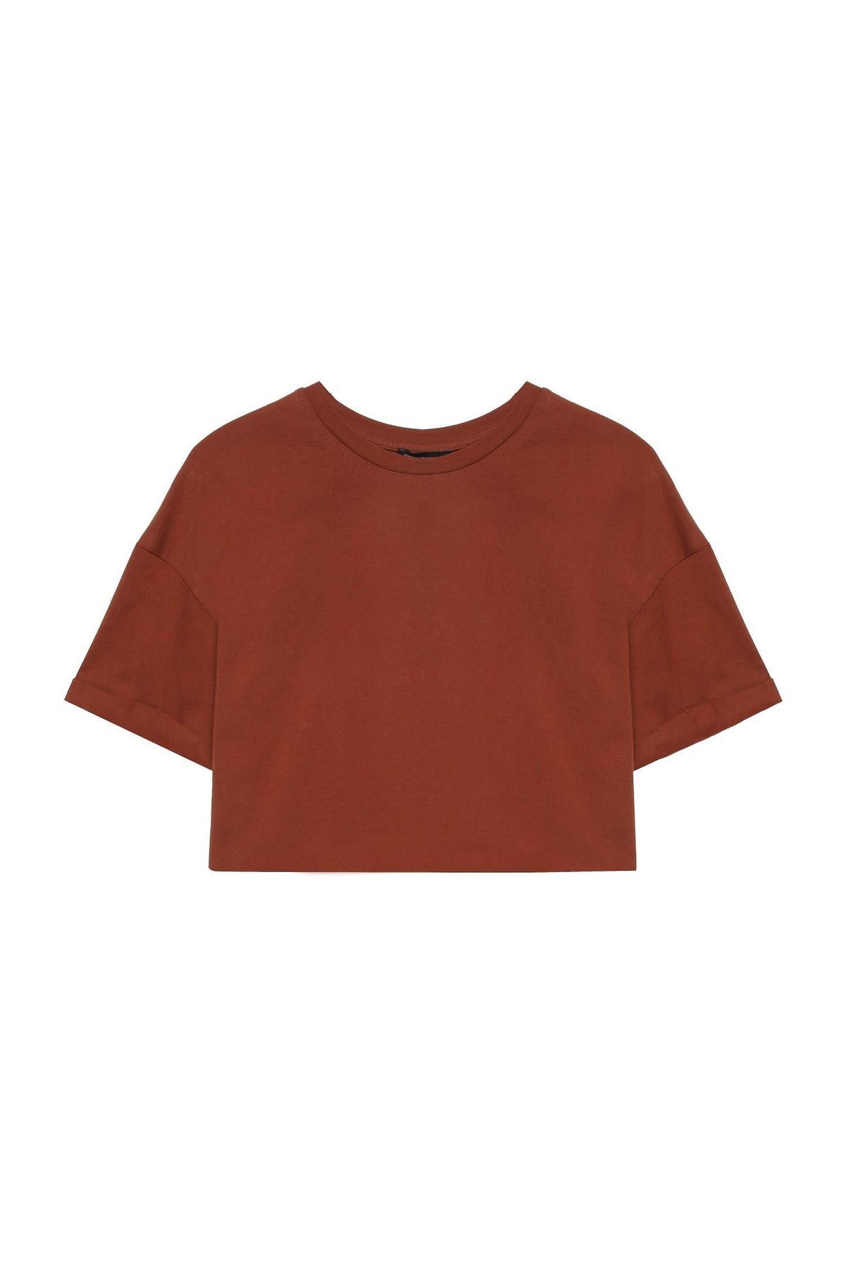 Quzu Basic Tshirt Kahve