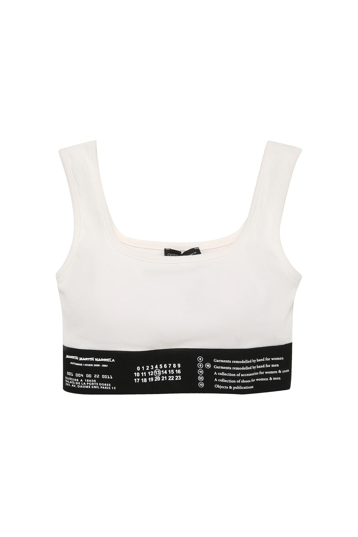 Quzu Lastik Detaylı Crop Top Atlet Ekru