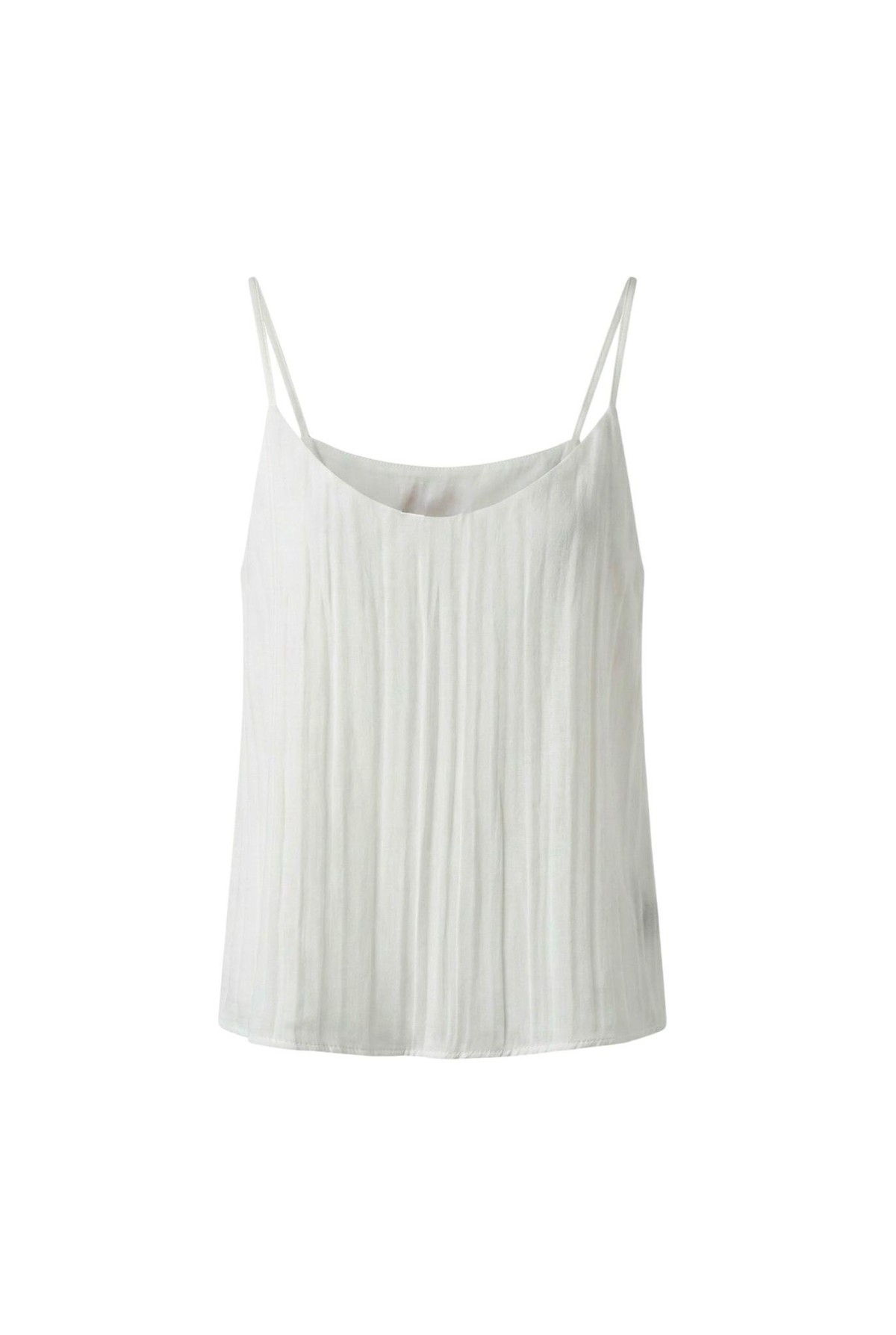 Quzu Askılı Bluz Ekru