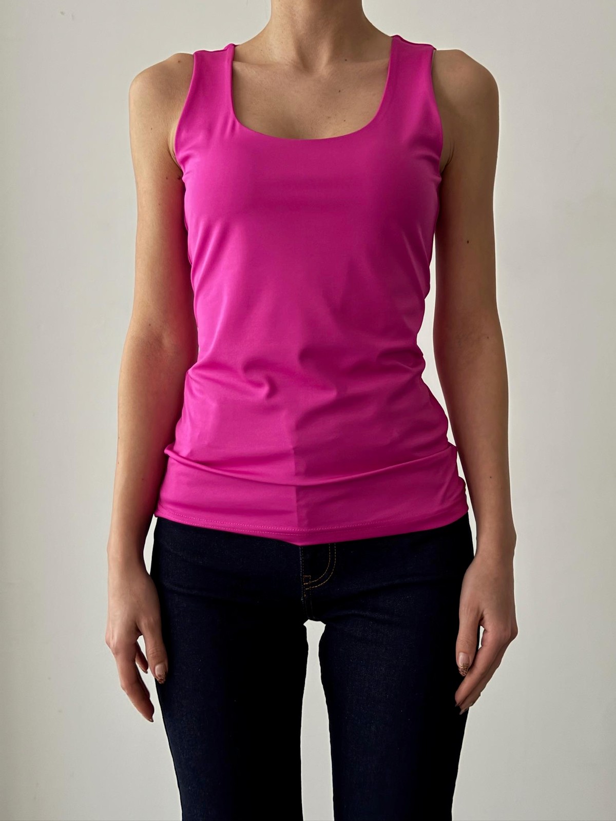 Quzu Basıc Bluz Fuşya