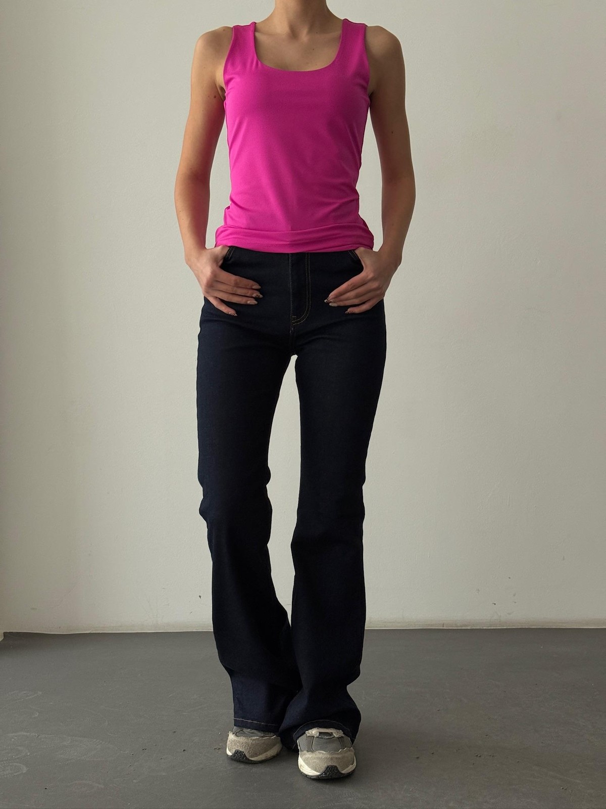 Quzu Basıc Bluz Fuşya