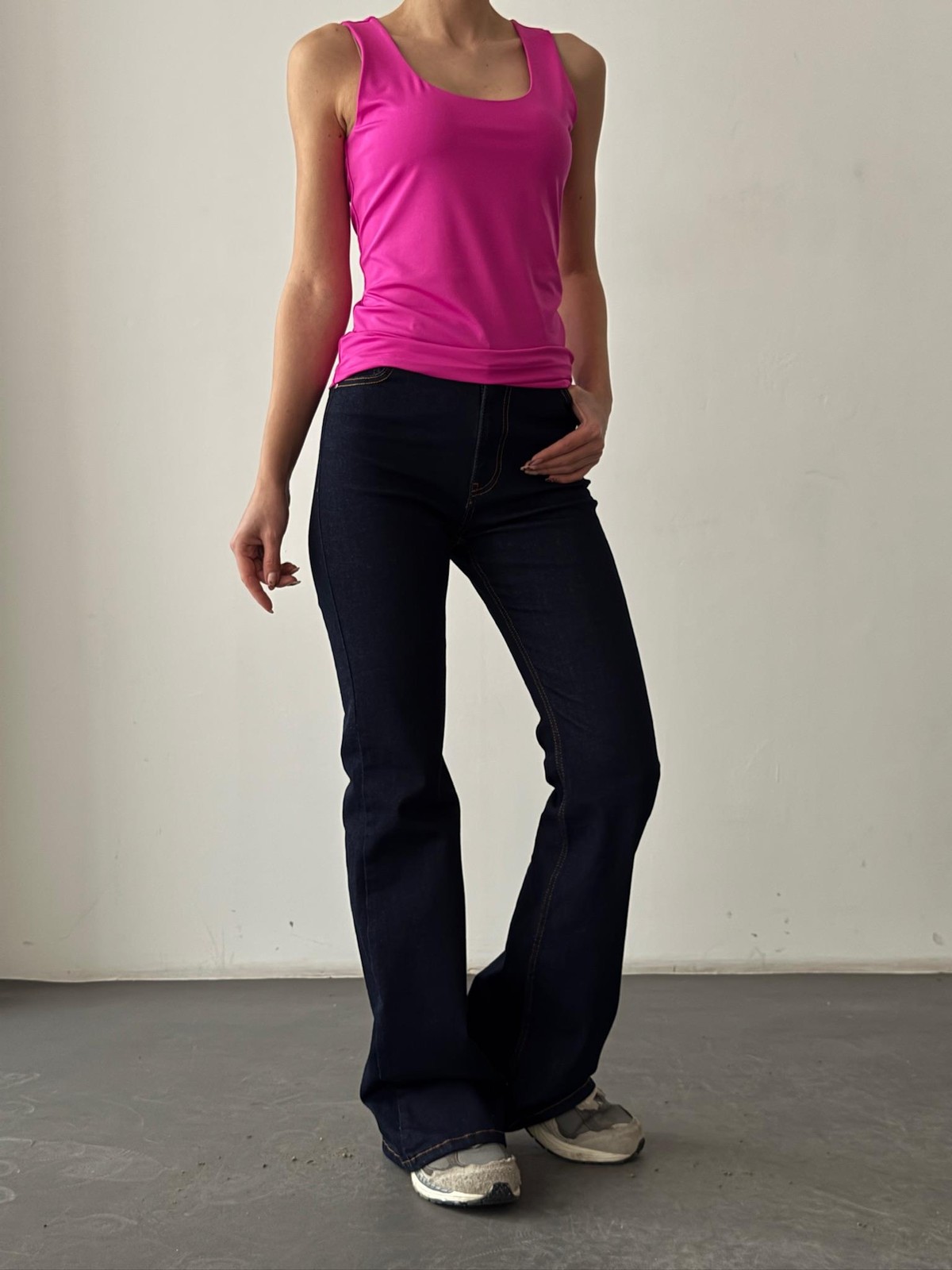 Quzu Basıc Bluz Fuşya