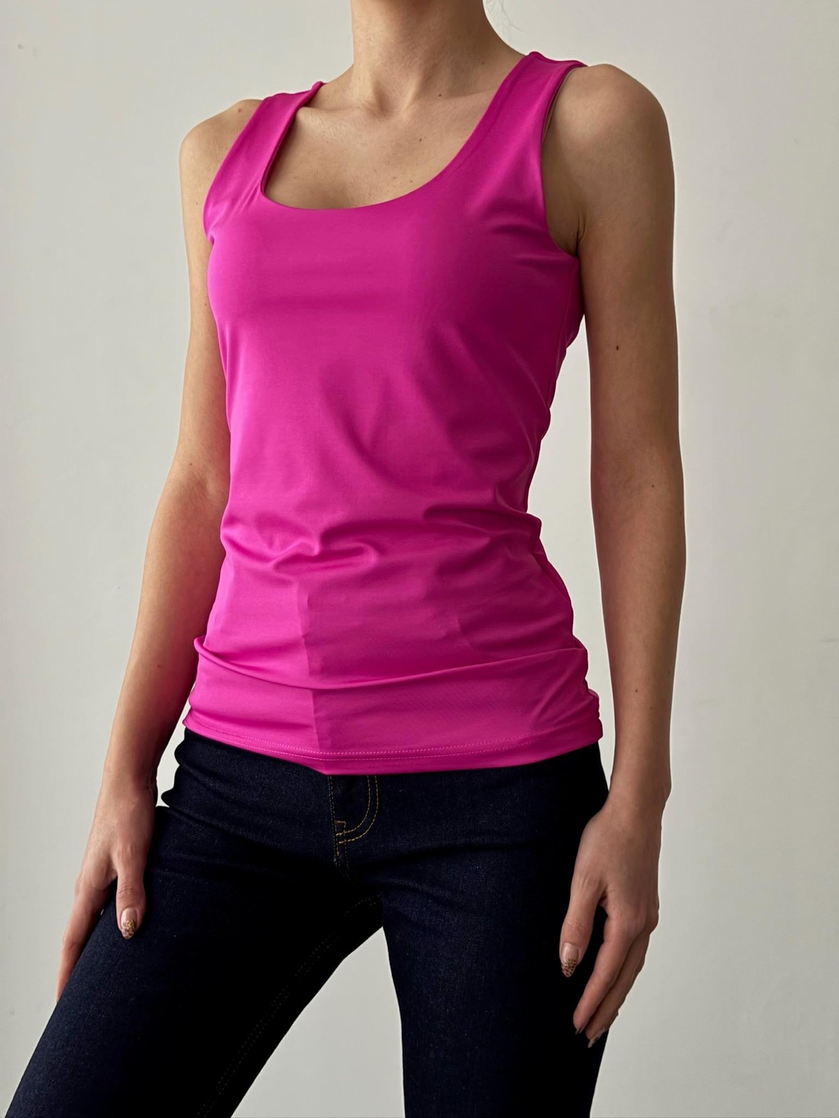 Quzu Basıc Bluz Fuşya