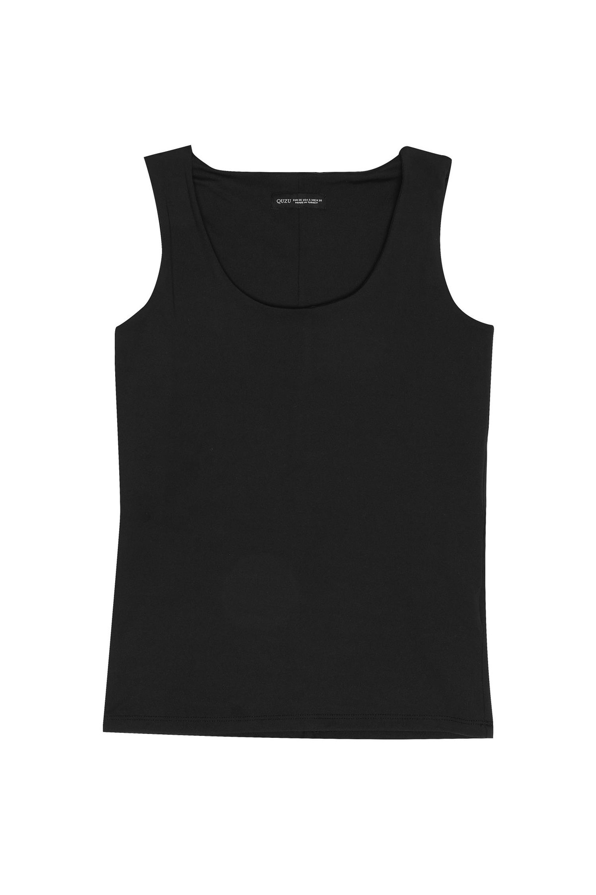 Quzu Basıc Bluz Siyah