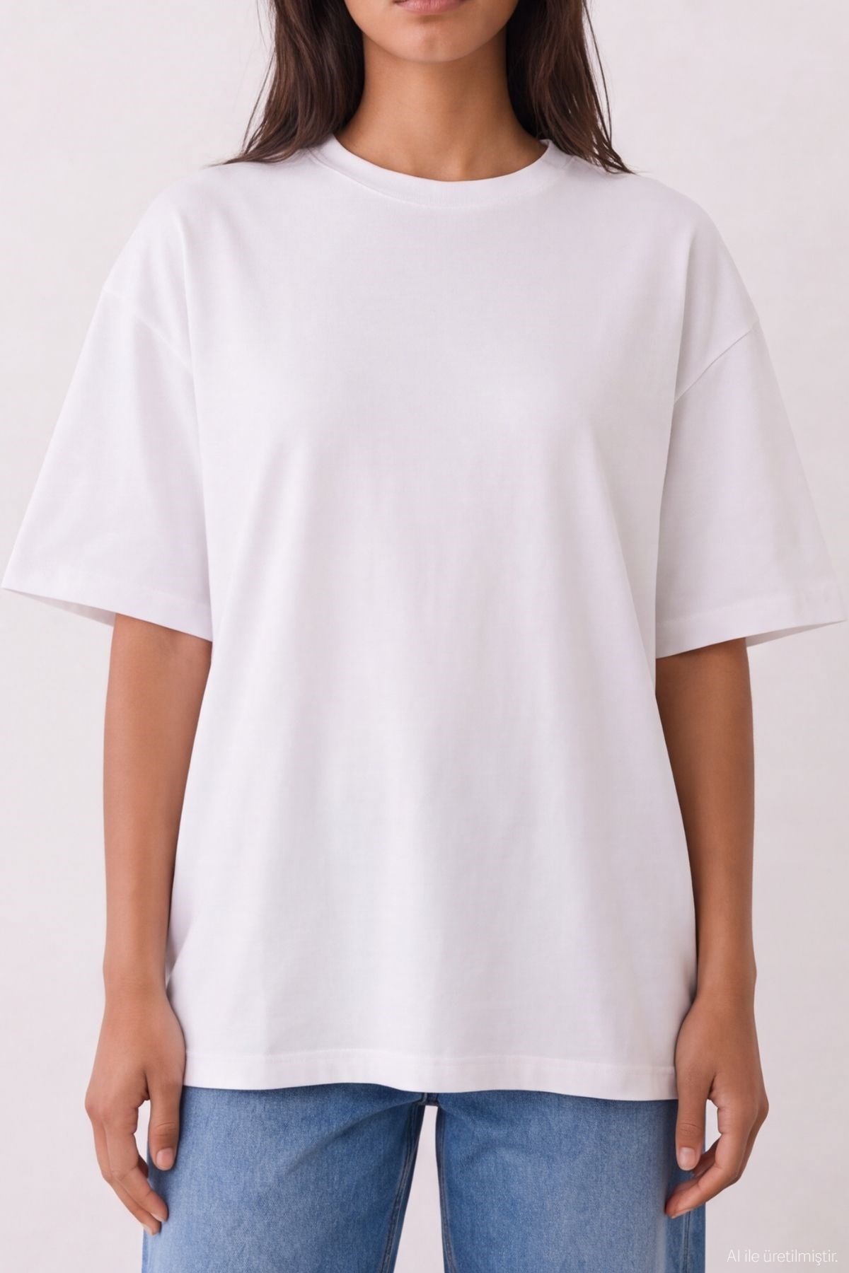 Quzu Basic T-shirt Ecru