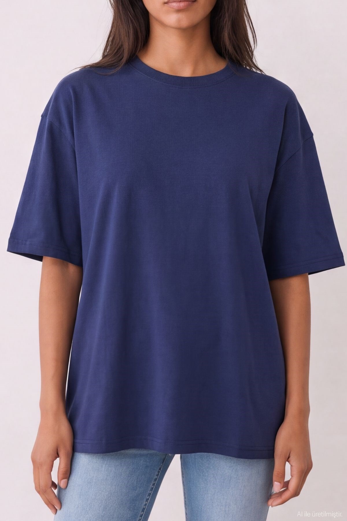 Quzu Basic T-shirt Navy