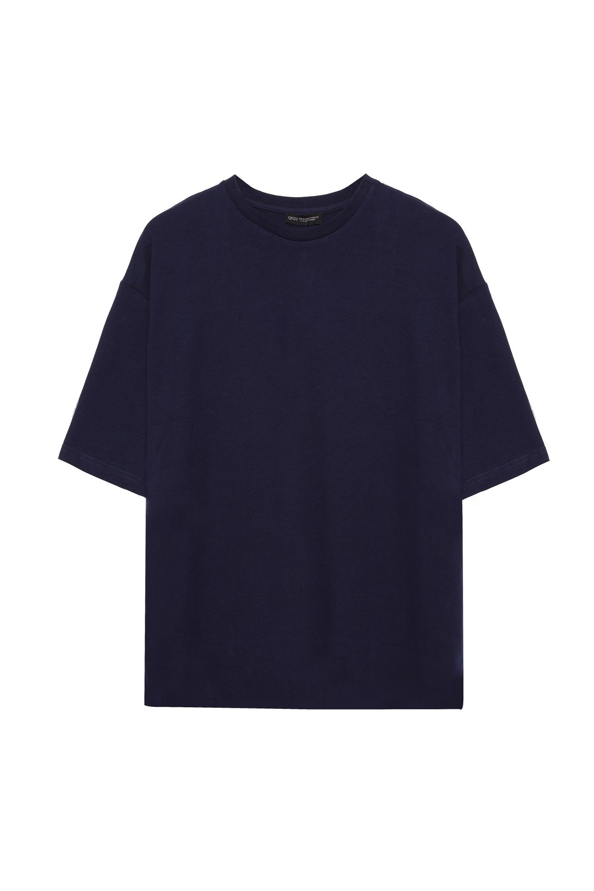 Quzu Basic T-shirt Lacivert