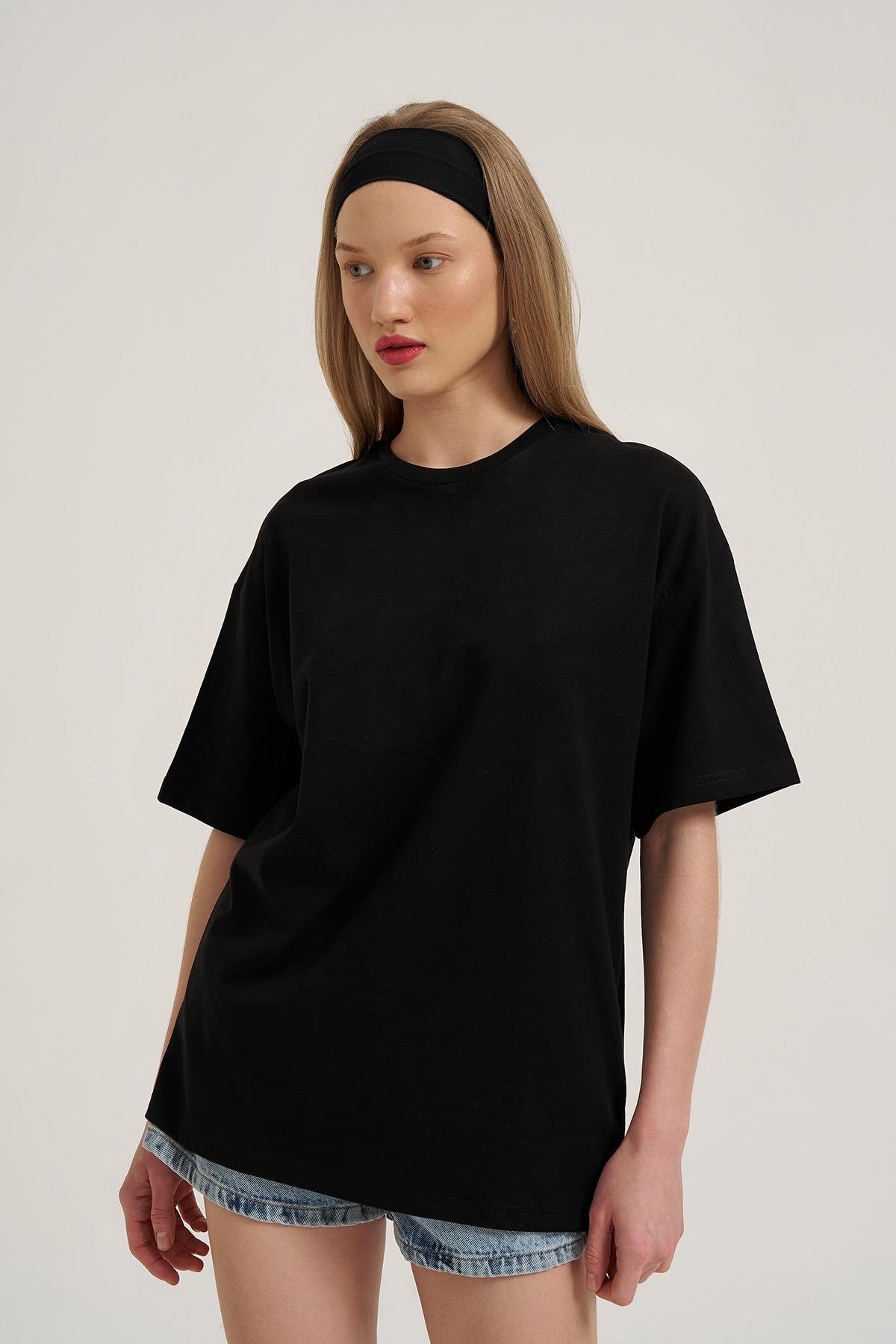 Quzu Basic T-shirt Siyah