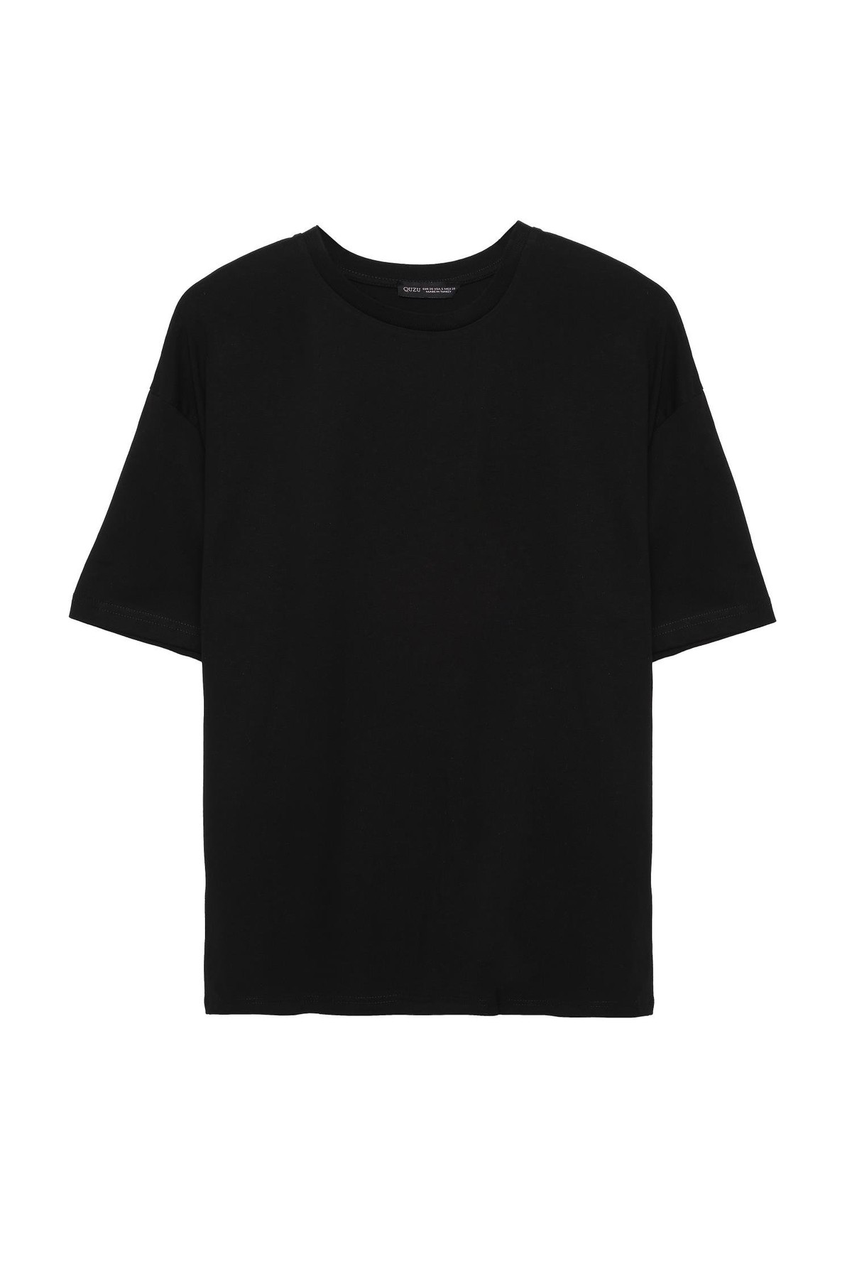 Quzu Basic T-shirt Siyah