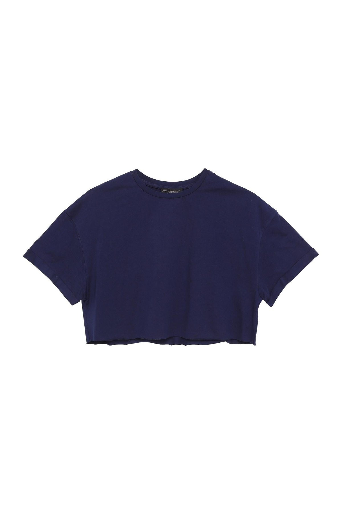 Quzu Basic Tshirt Lacivert