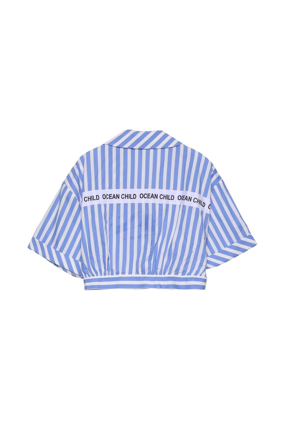 Quzu Baskı Detaylı Gömlek Mavi