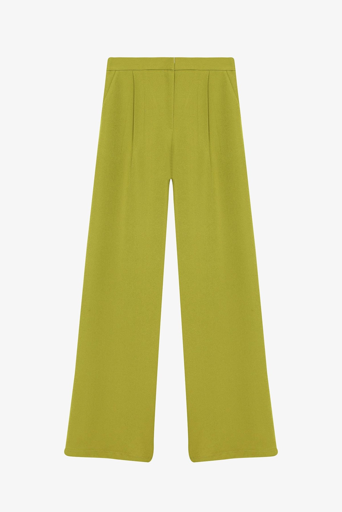 Quzu Bol Paça Pantolon Olive