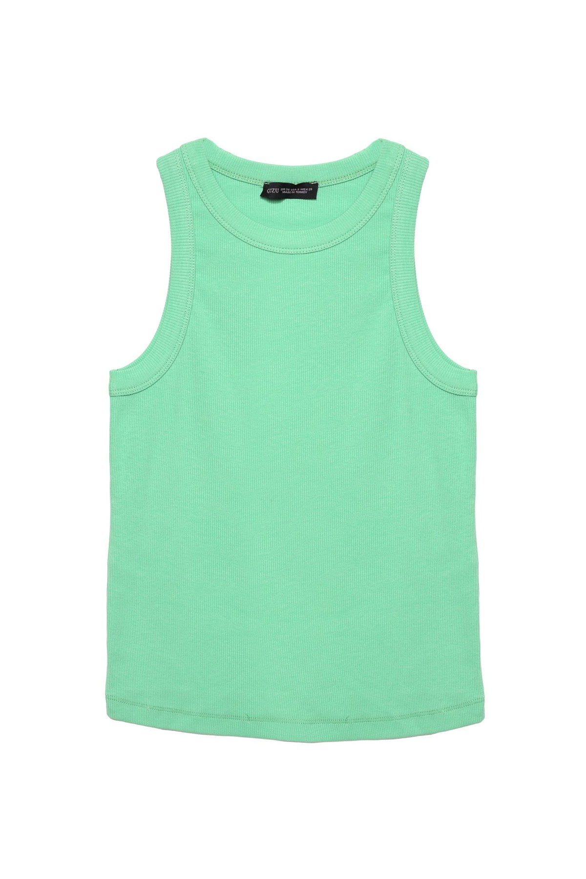 Quzu Geniş Biyeli Atlet Mint