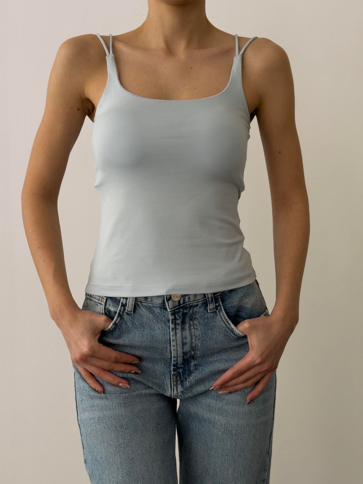 Quzu Geniş Yaka Atlet Mavi