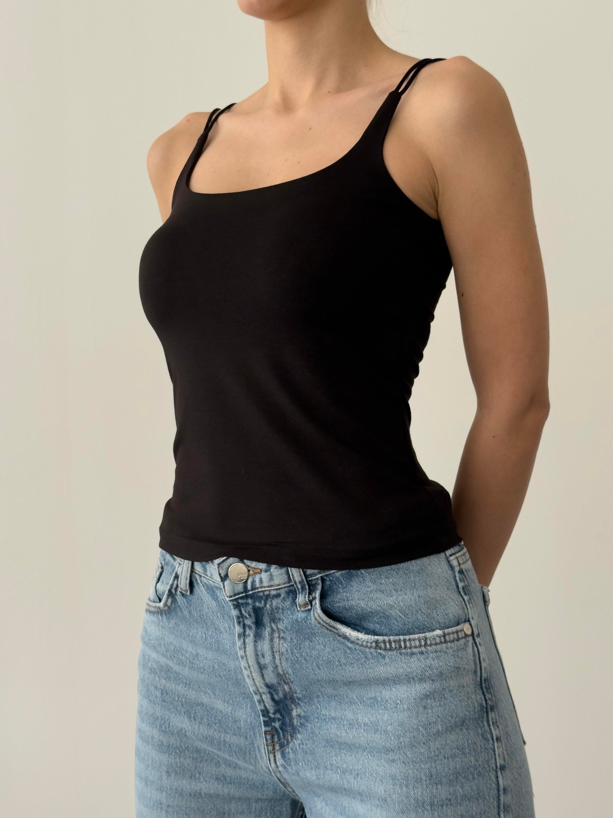 Quzu Geniş Yaka Atlet Siyah