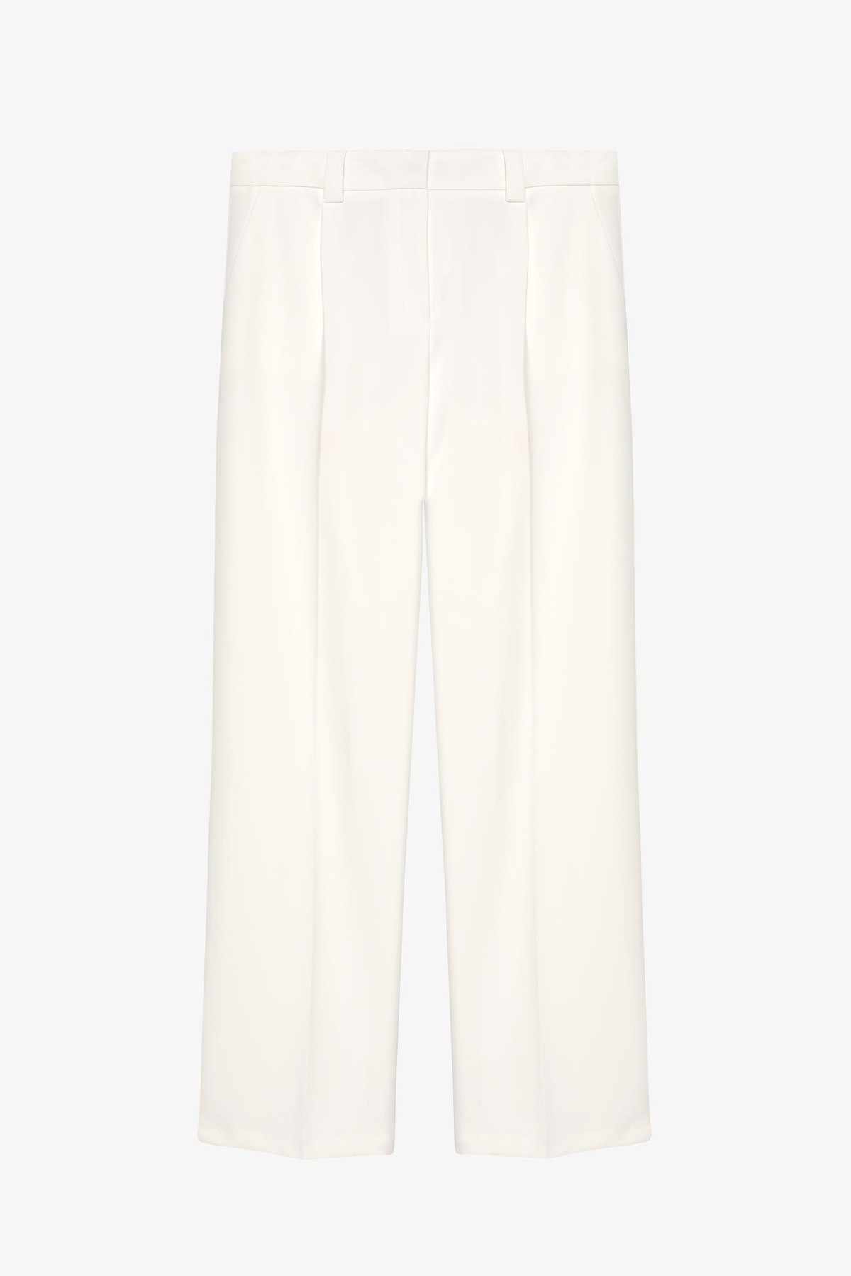 Quzu Havuç Pantolon Ekru