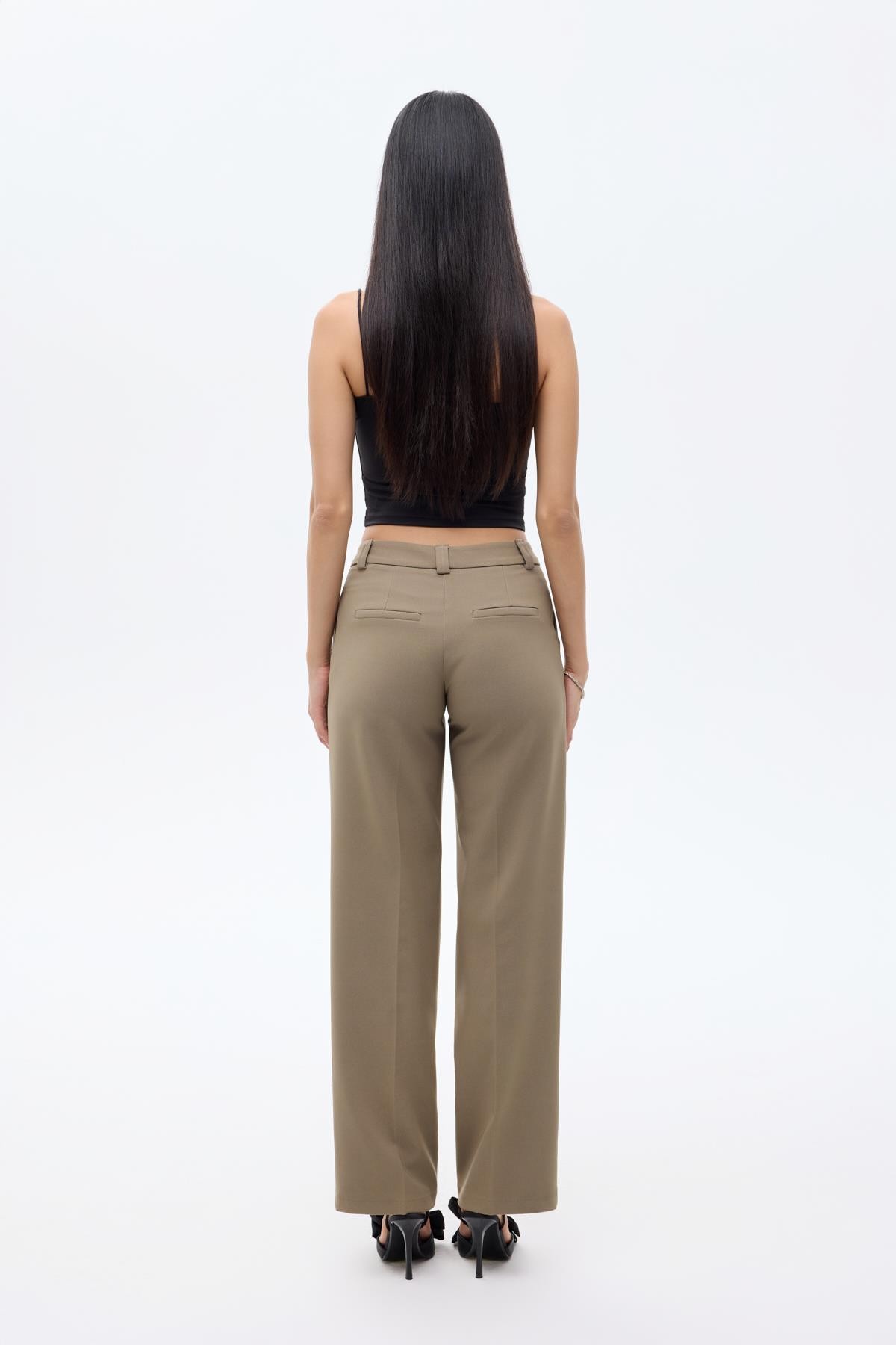 Quzu Havuç Pantolon Haki