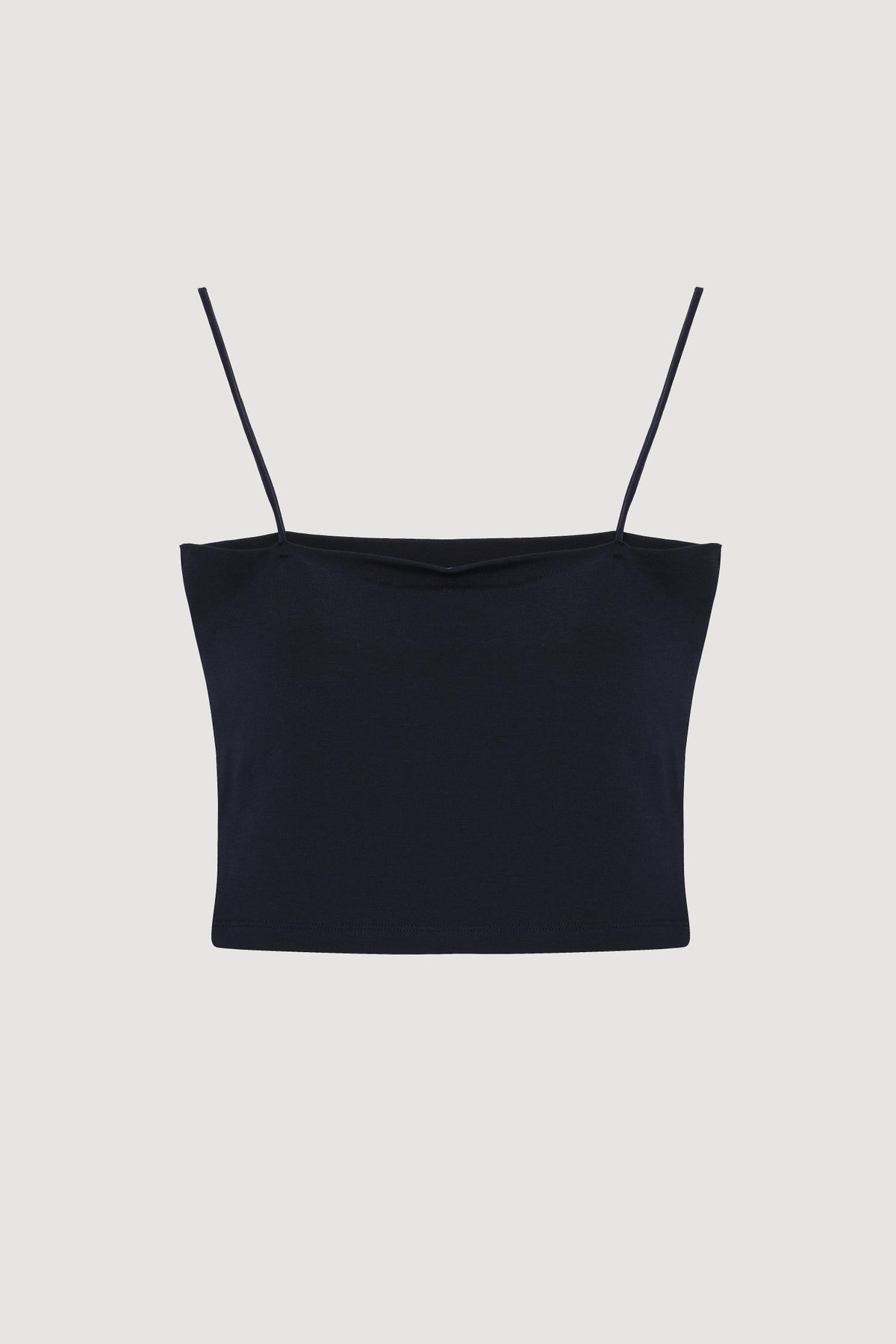 Quzu İp Askılı Örme Atlet Lacivert