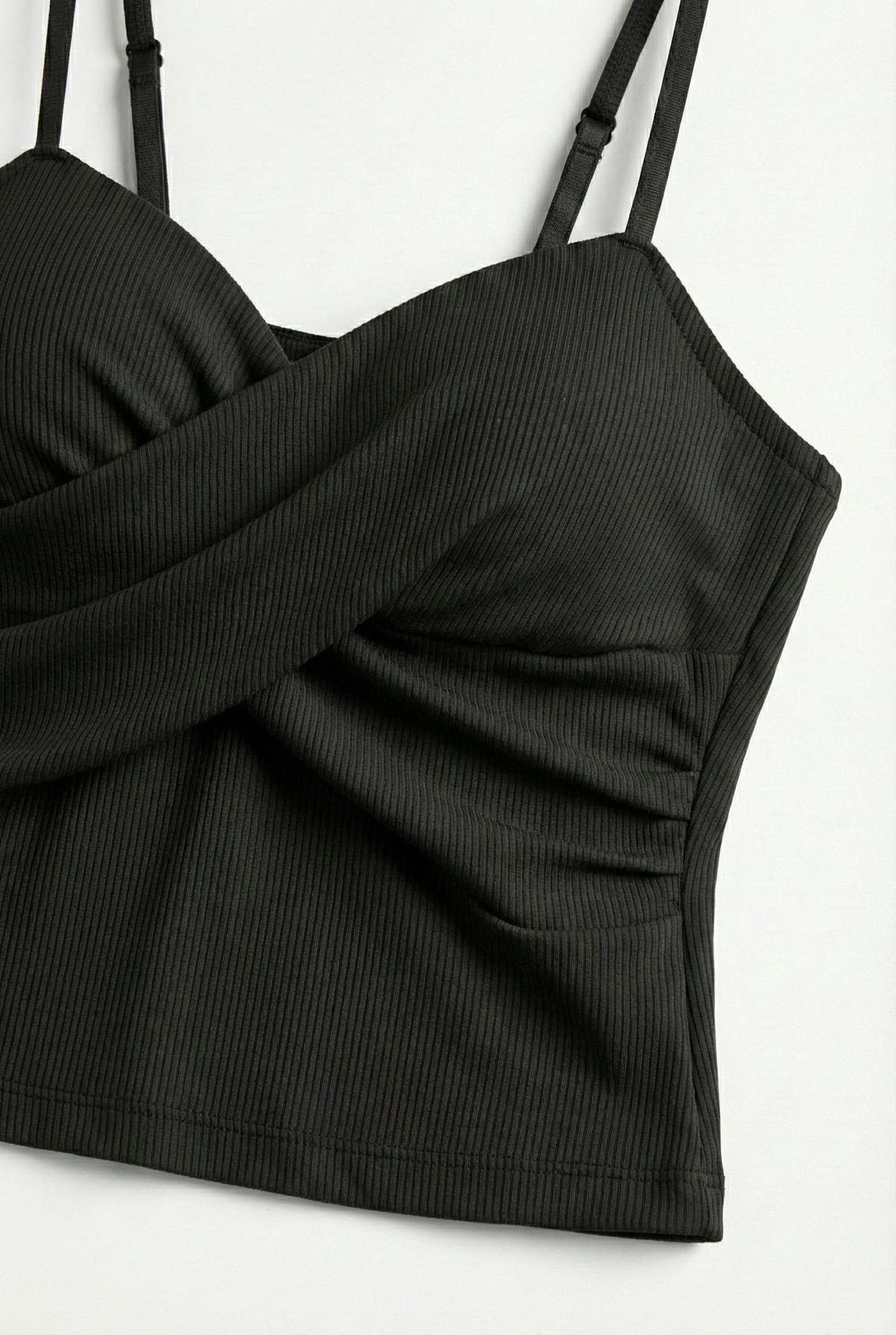 Quzu Kalp Yaka Atlet Siyah