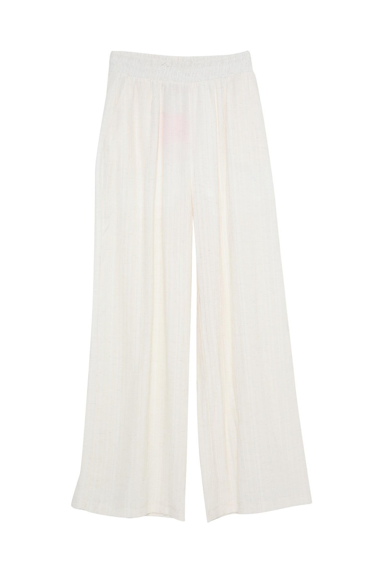 Quzu Keten Pantolon Natur