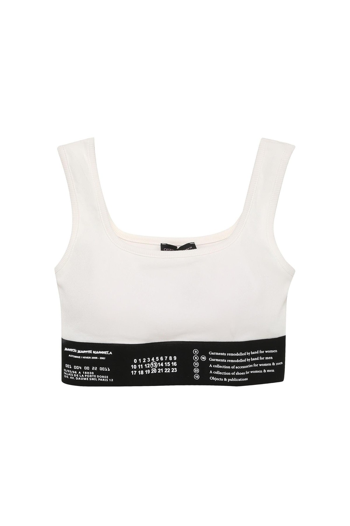 Quzu Lastik Detaylı Crop Top Atlet Ekru