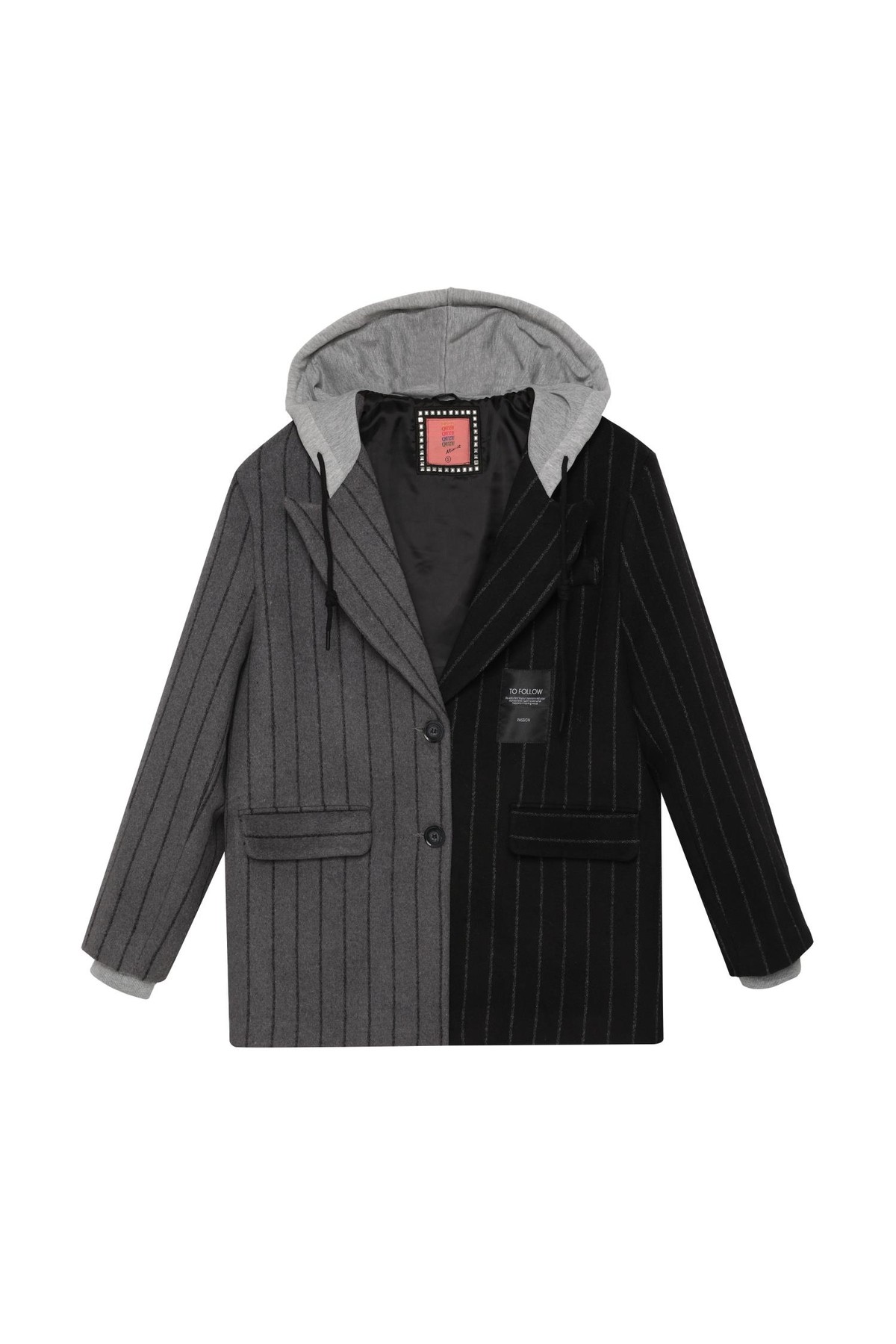 Quzu Match Detaylı Blazer Ceket Siyah