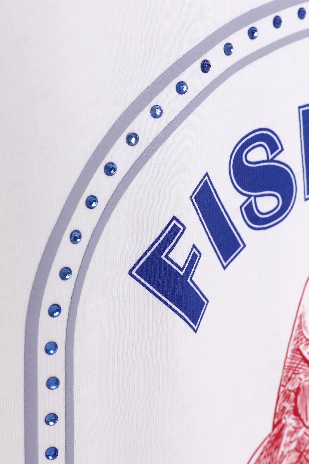 Quzu Önü Detaylı T-shirt Beyaz