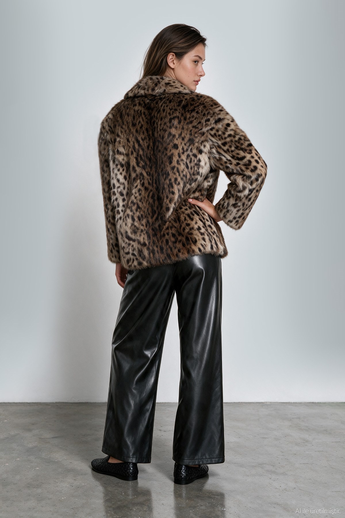 Quzu Oversize Kürk Vizon