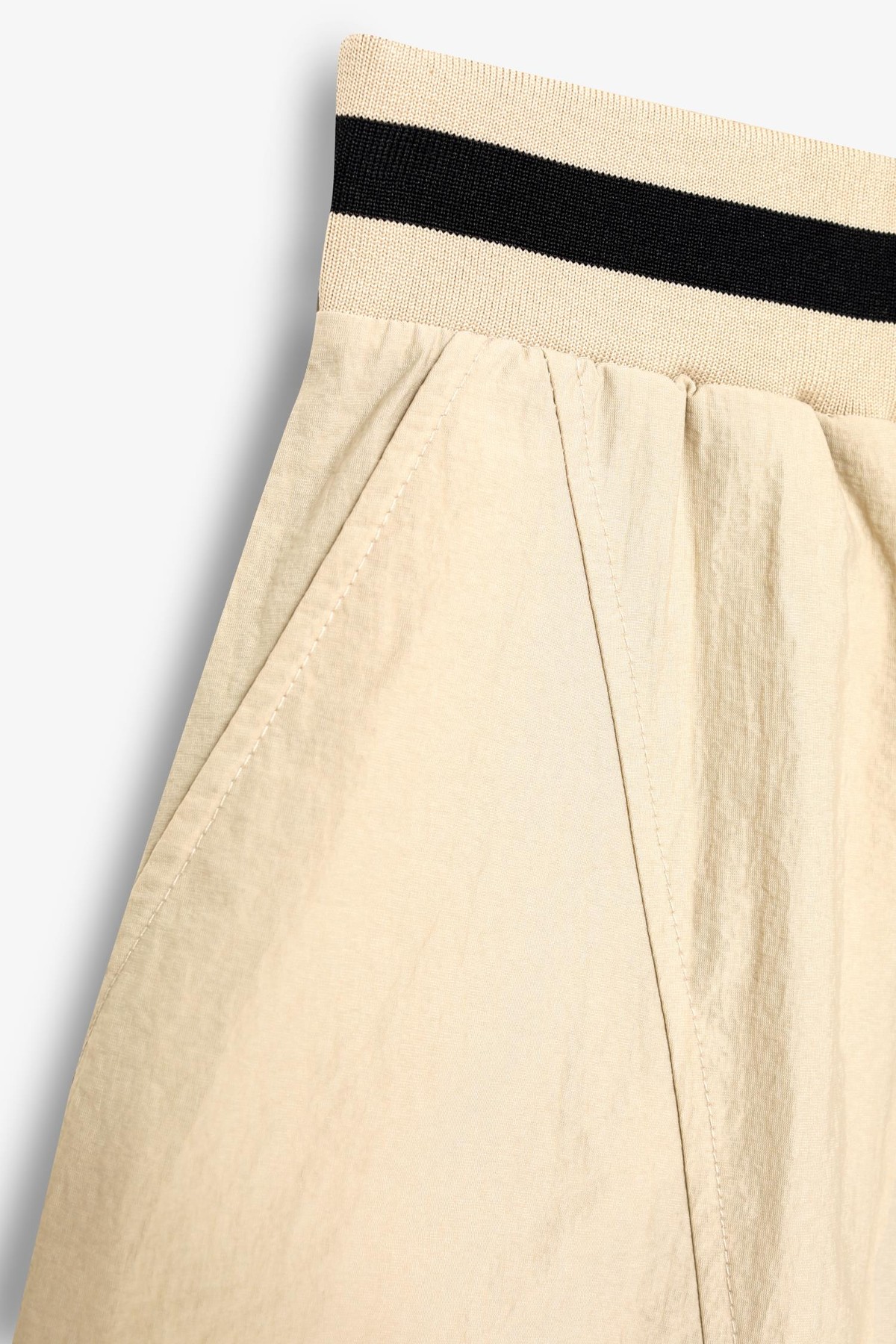 Quzu Ribana Detaylı Pantolon Bej