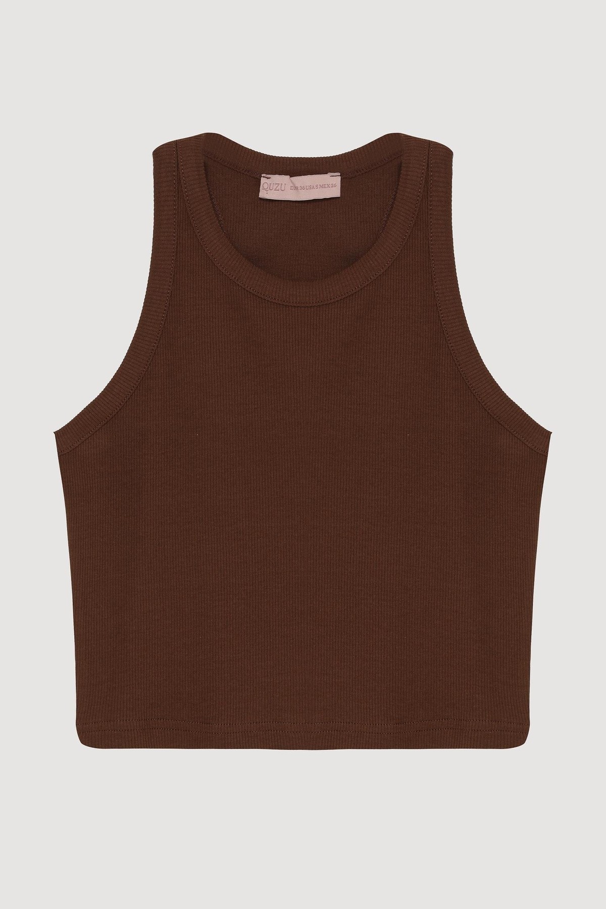 Quzu Top Tshirt Kahve