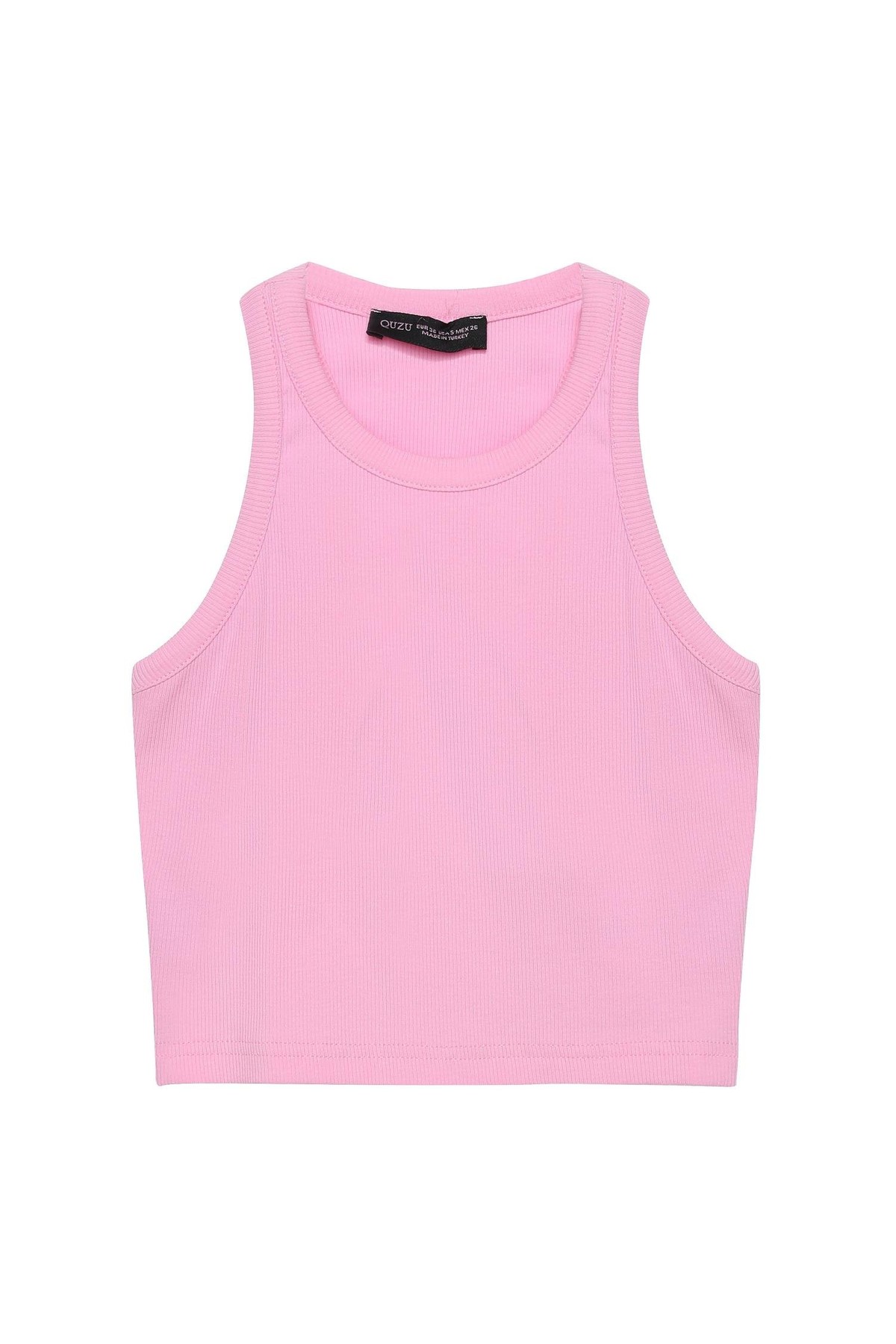Quzu Top Tshirt Pembe