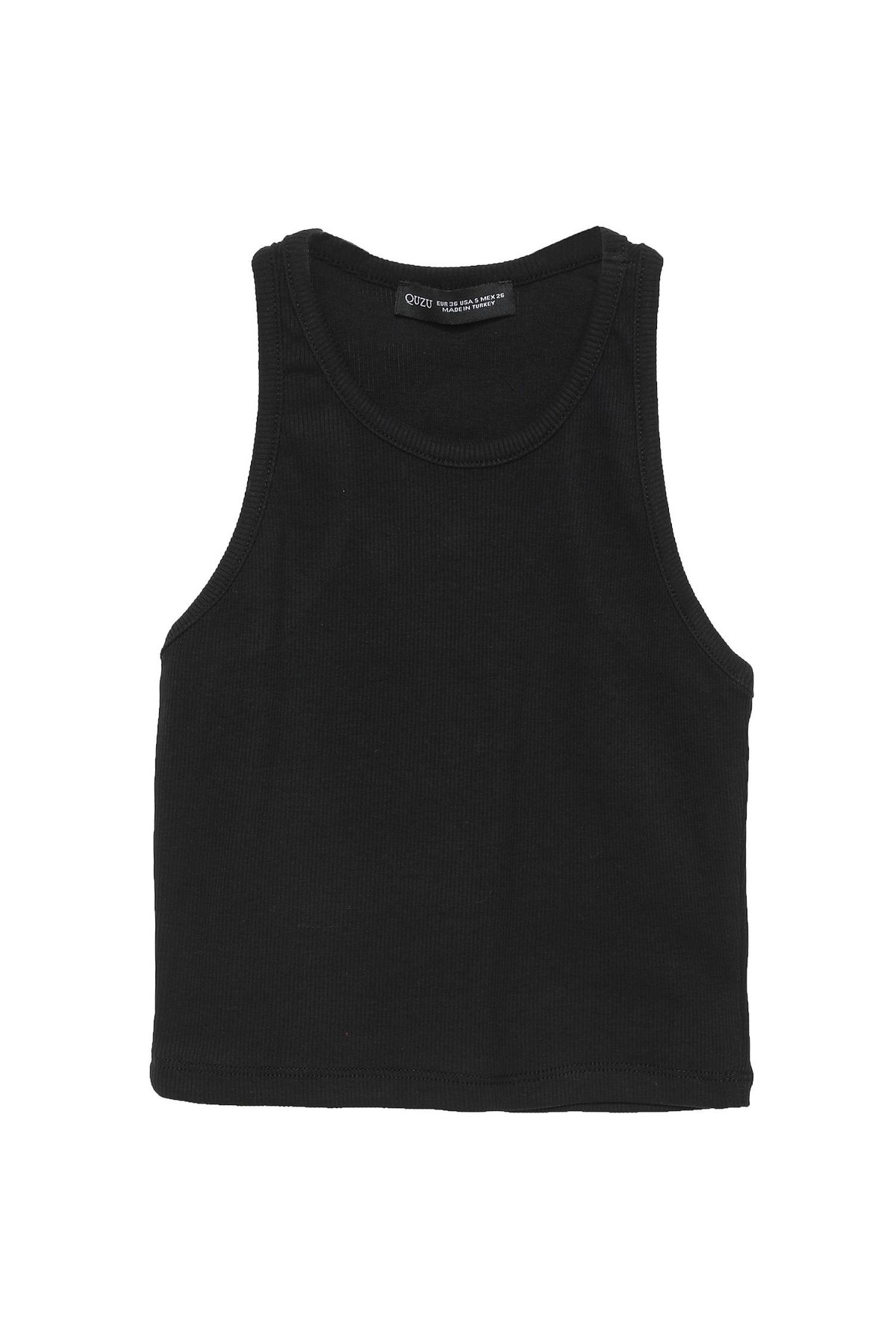 Quzu Top Tshirt Siyah