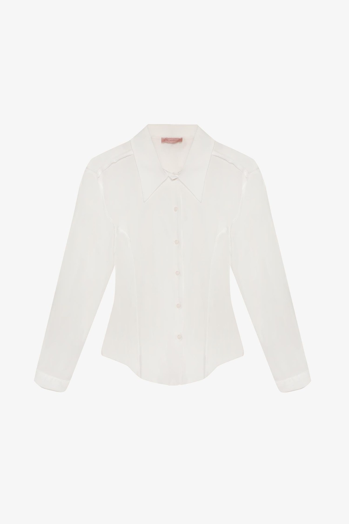 Quzu Uzun Kollu Gömlek Ekru