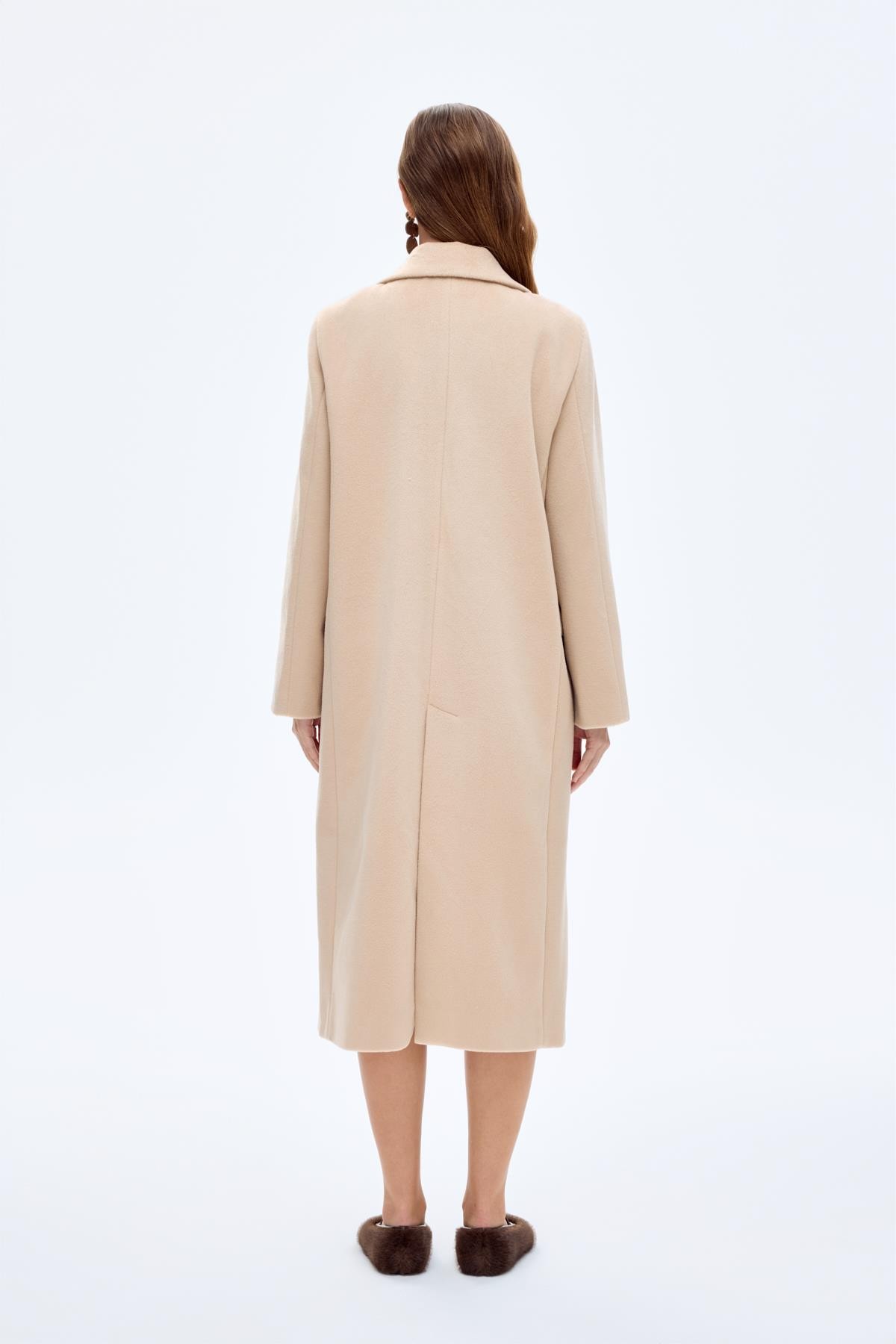 Quzu Vatkalı Arkası Yırtmaçlı Kaban Taş