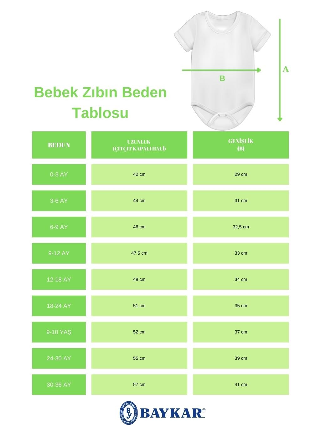 %100 Organik Pamuklu Bebek Çıtçıtlı Zıbın Body 2'li Paket Beyaz