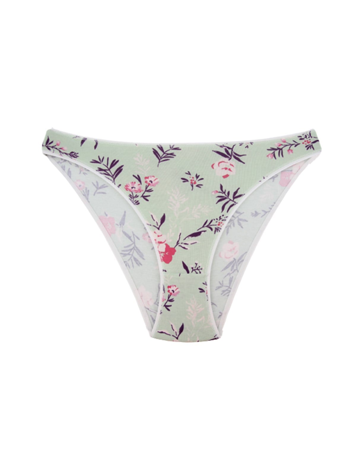 Baykar Kadın Bikini Külot 3Lü Paket  8808-95 Renkli2