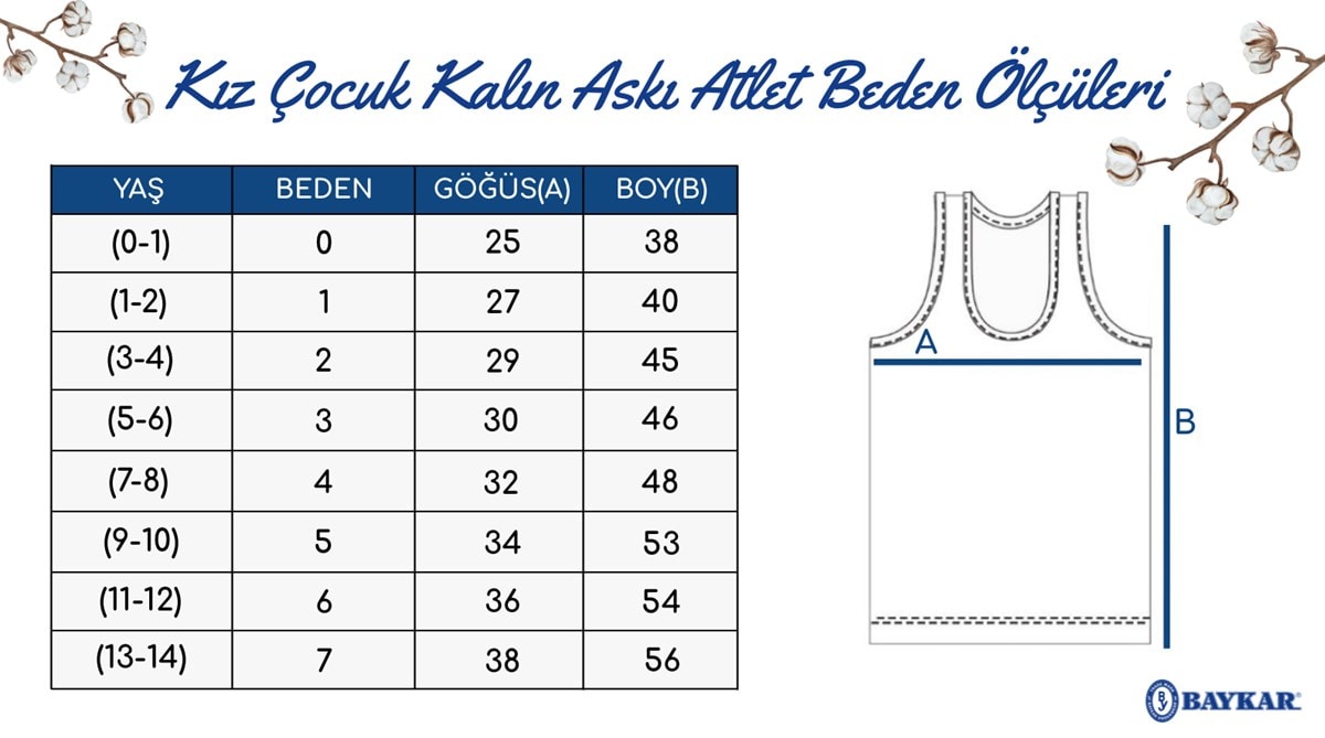 Baykar Kız Çocuk Kalın Askılı Atlet Boxer Takımı 4991 Lila