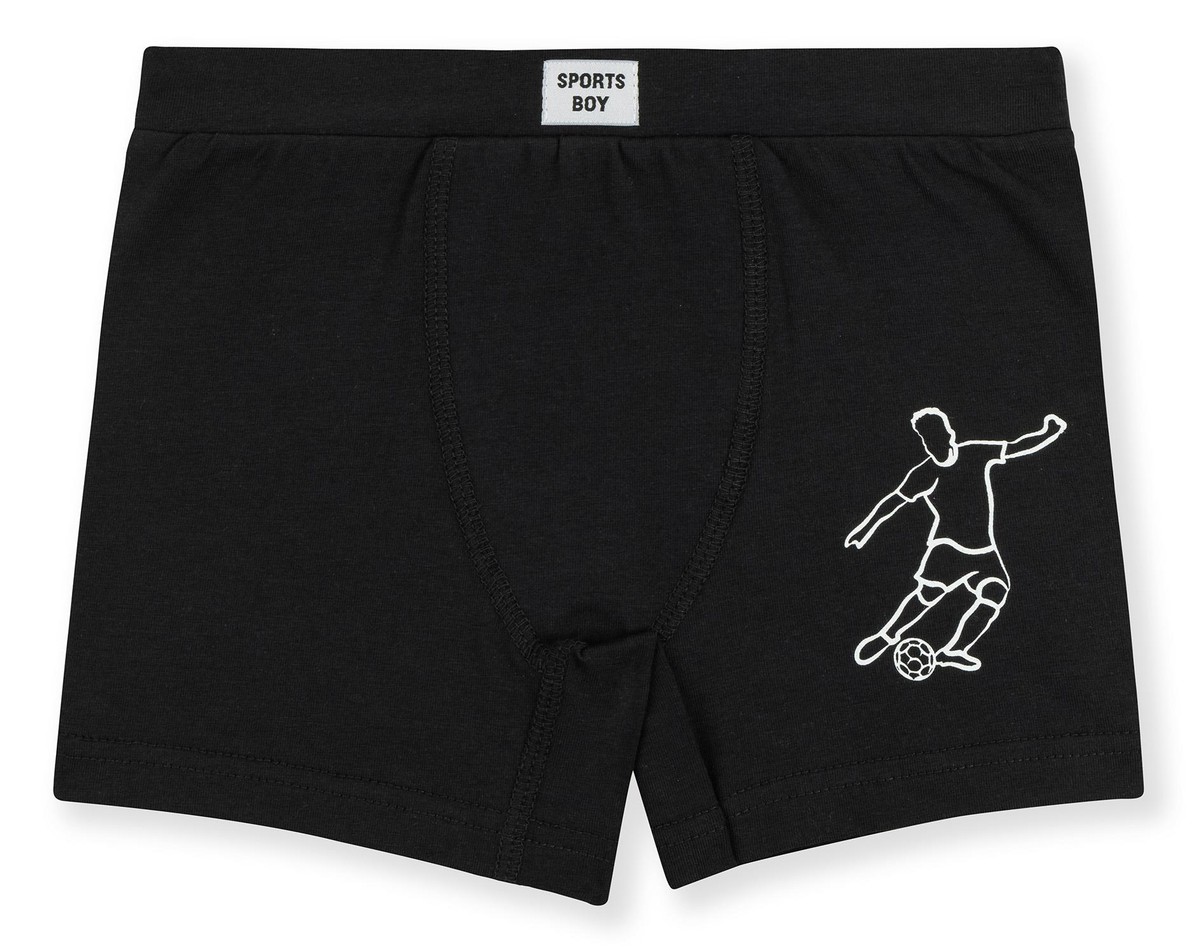 Erkek Çocuk Pamuklu Baskılı Rahat Kesim Likralı Boxer 3'lü Paket 3576 Renkli